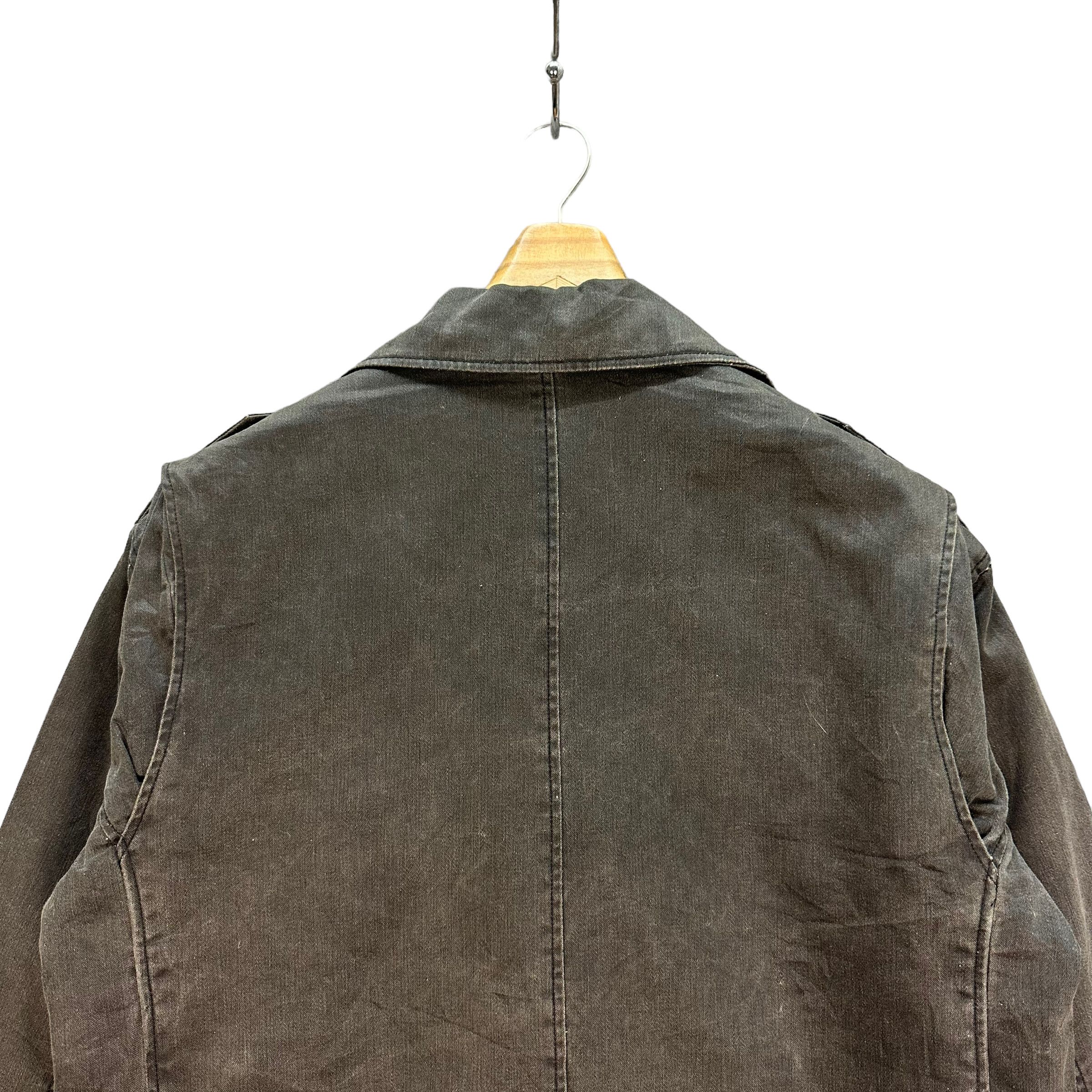Japanese Brand DRILL GARMEN WORKS DOUBLE COLLAR JACKET #7805-177 Size US L / EU 52-54 / 3 - 11 Thumbnail