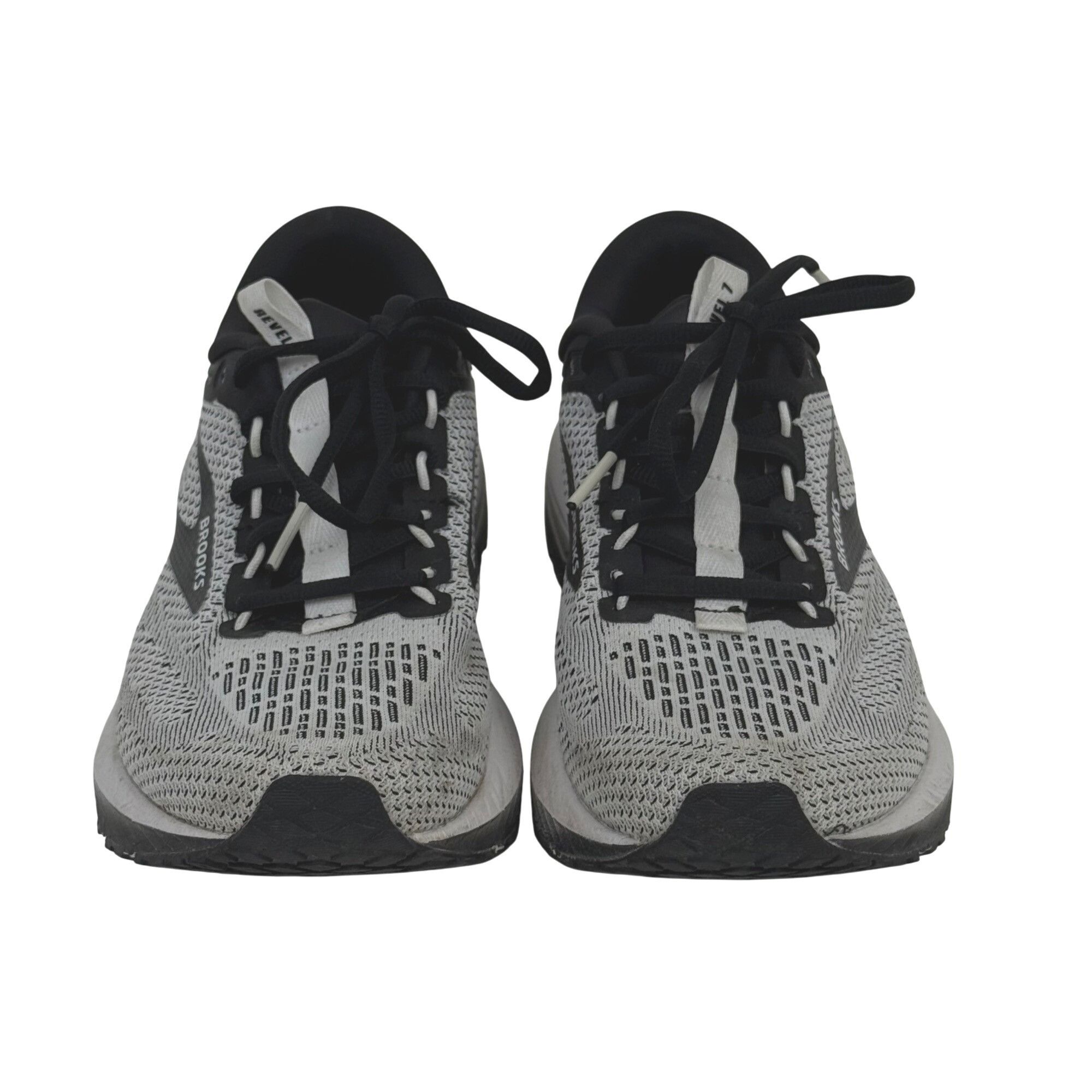 Brooks Brooks Women's Revel 7 Running Shoes White/Black Size 8.5 Size US 8.5 / IT 38.5 - 5 Thumbnail
