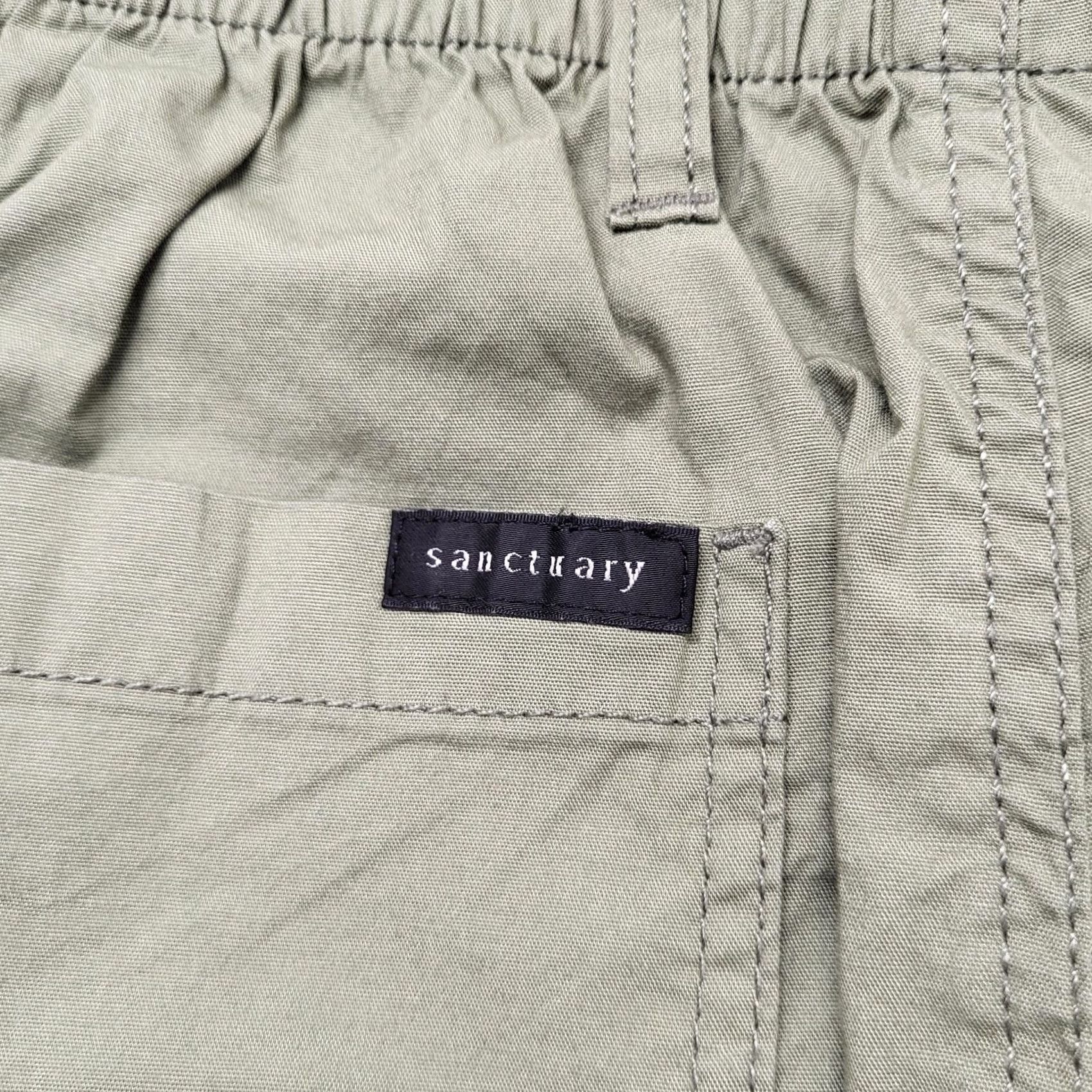 Sanctuary Sanctuary Shorts Womens Medium Olive Green Pockets Sarai Army Casual Hiking Mens? Size 32" / US 10 / IT 46 - 5 Thumbnail