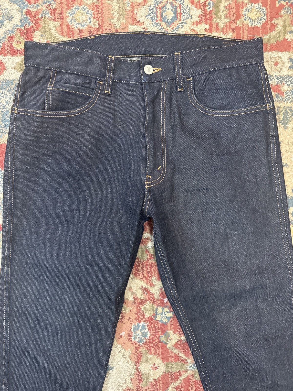 Gucci Dark Straight Denim w/ Patch Size US 32 / EU 48 - 4 Thumbnail