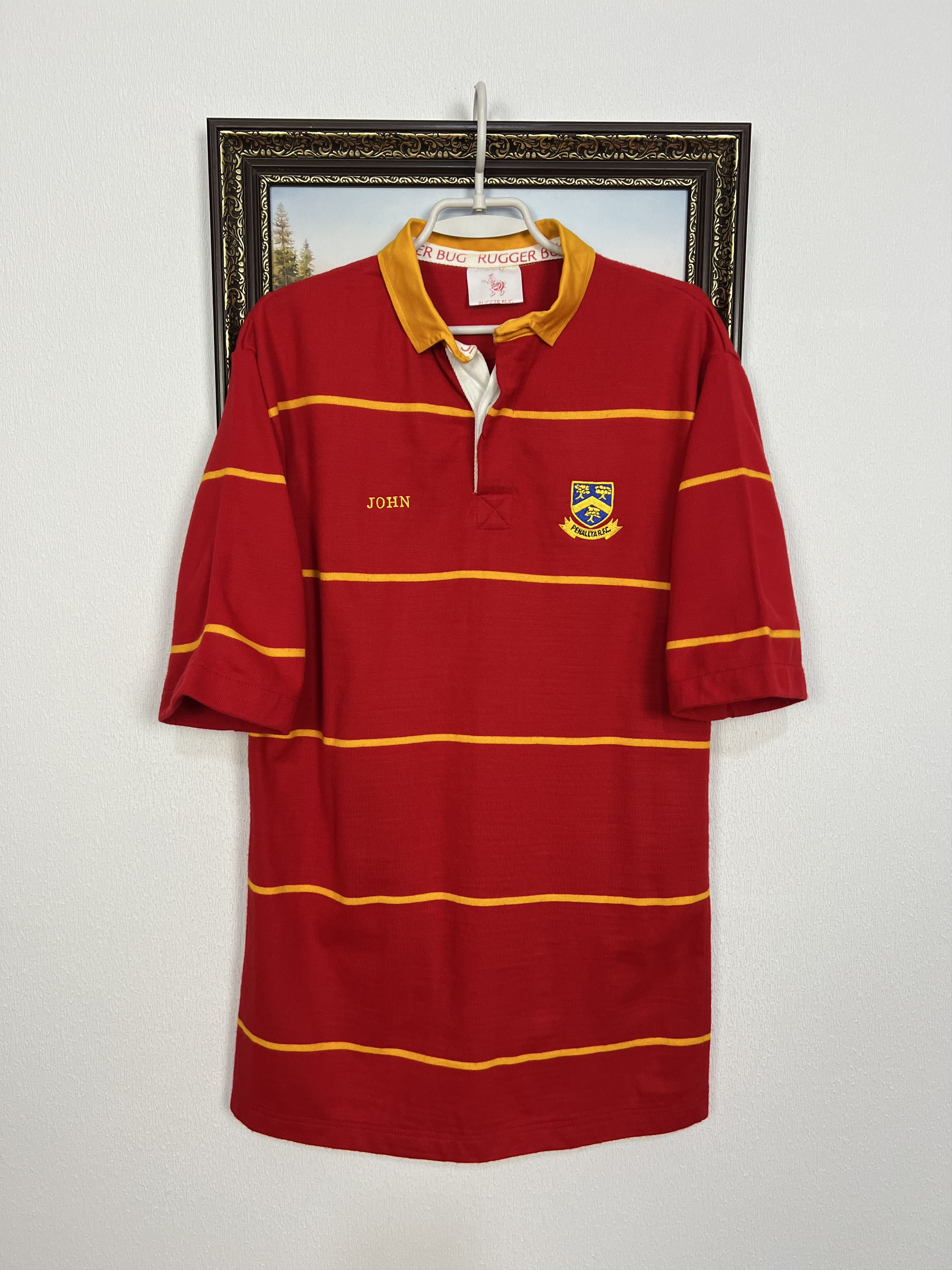 Vintage Vintage Penallta Rugby Union Jersey Shirt Rare Trikot Sport Size US XL / EU 56 / 4 - 1 Thumbnail