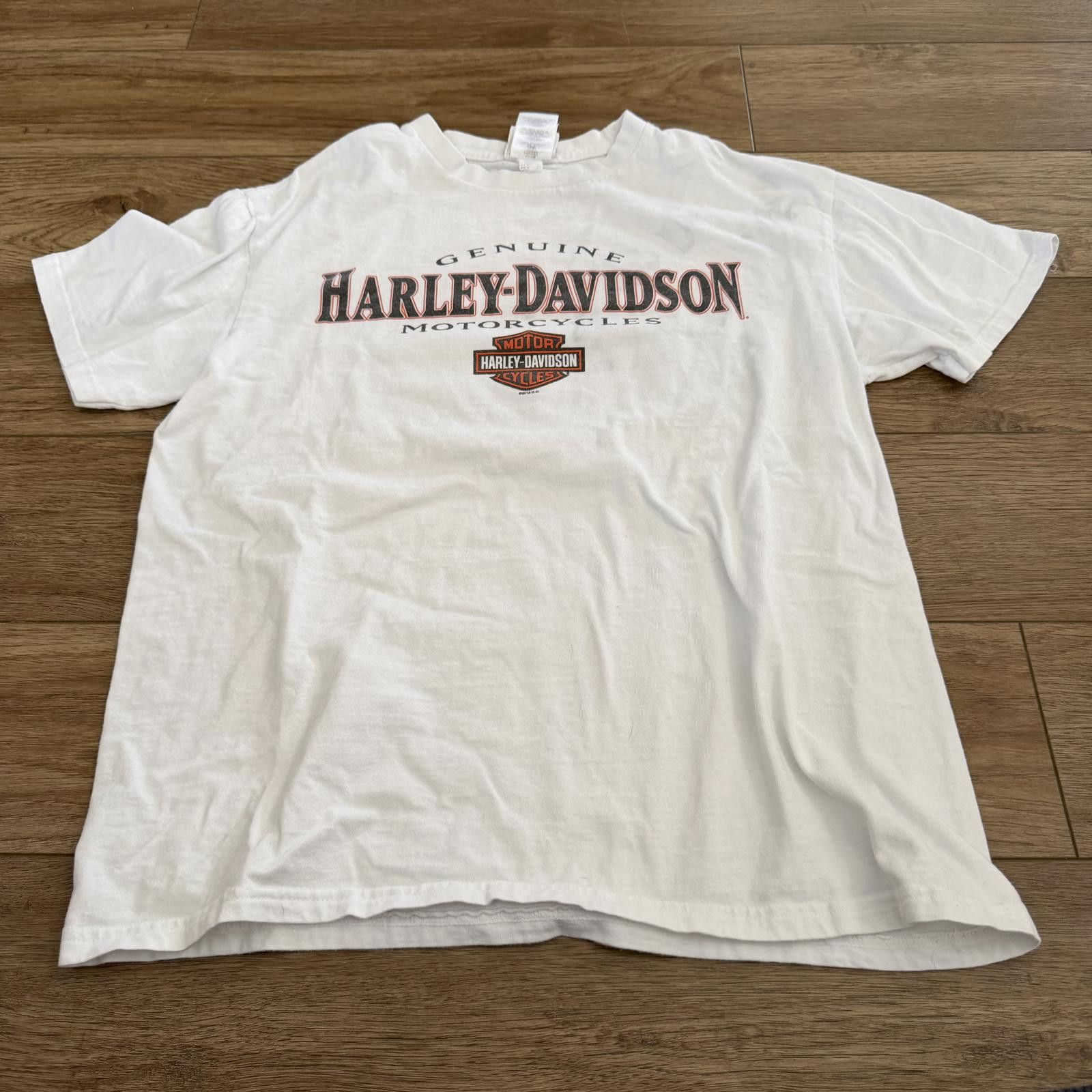 Harley Davidson Harley Davidson North Hampton New Hampshire Biker Shirt Size L / US 10 / IT 46 - 1 Thumbnail