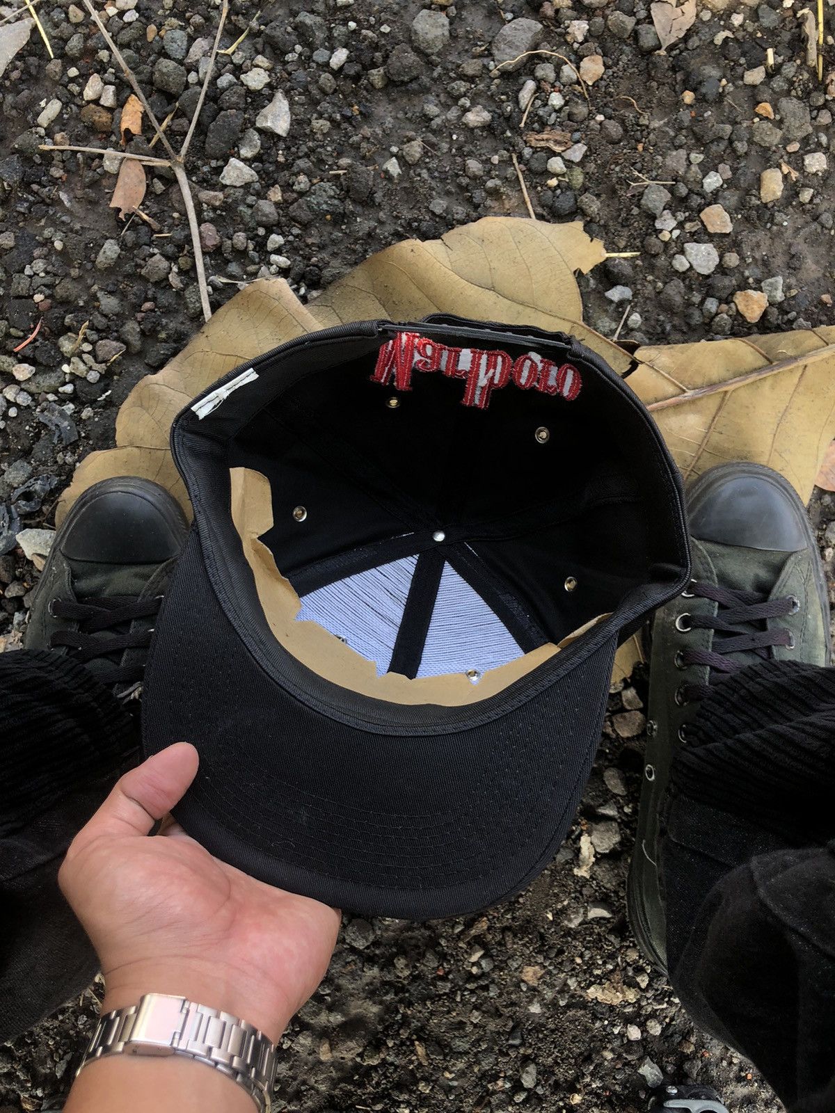 Marlboro 🚫 SOLD 🚫Vintage Marlboro Team Penske Snapback Blockhead Size ONE SIZE - 7 Thumbnail