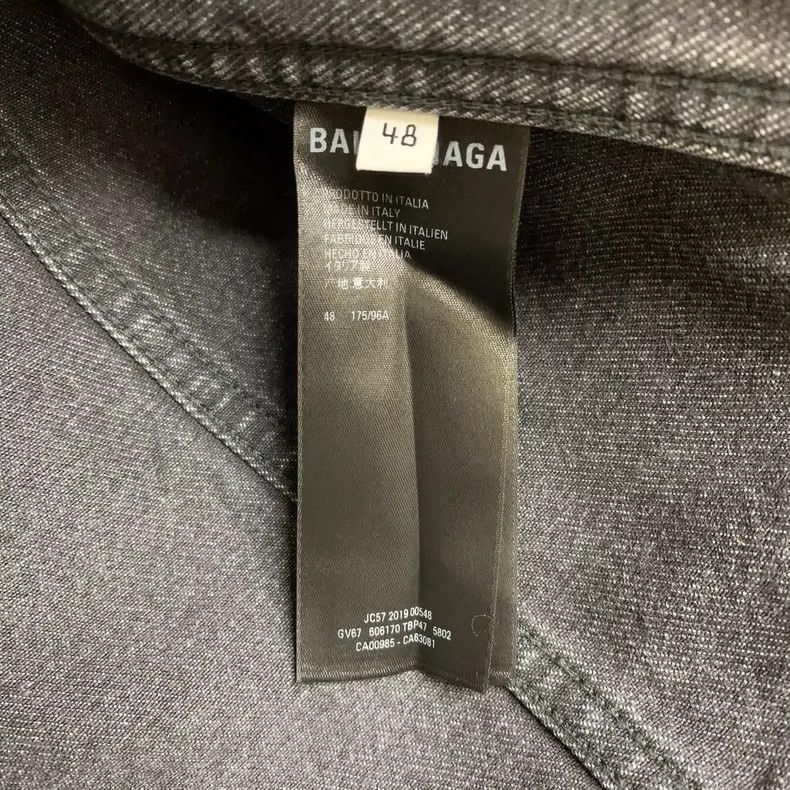 Balenciaga Balenciaga Eco-Friendly Denim Jacket Size US M / EU 48-50 / 2 - 4 Thumbnail