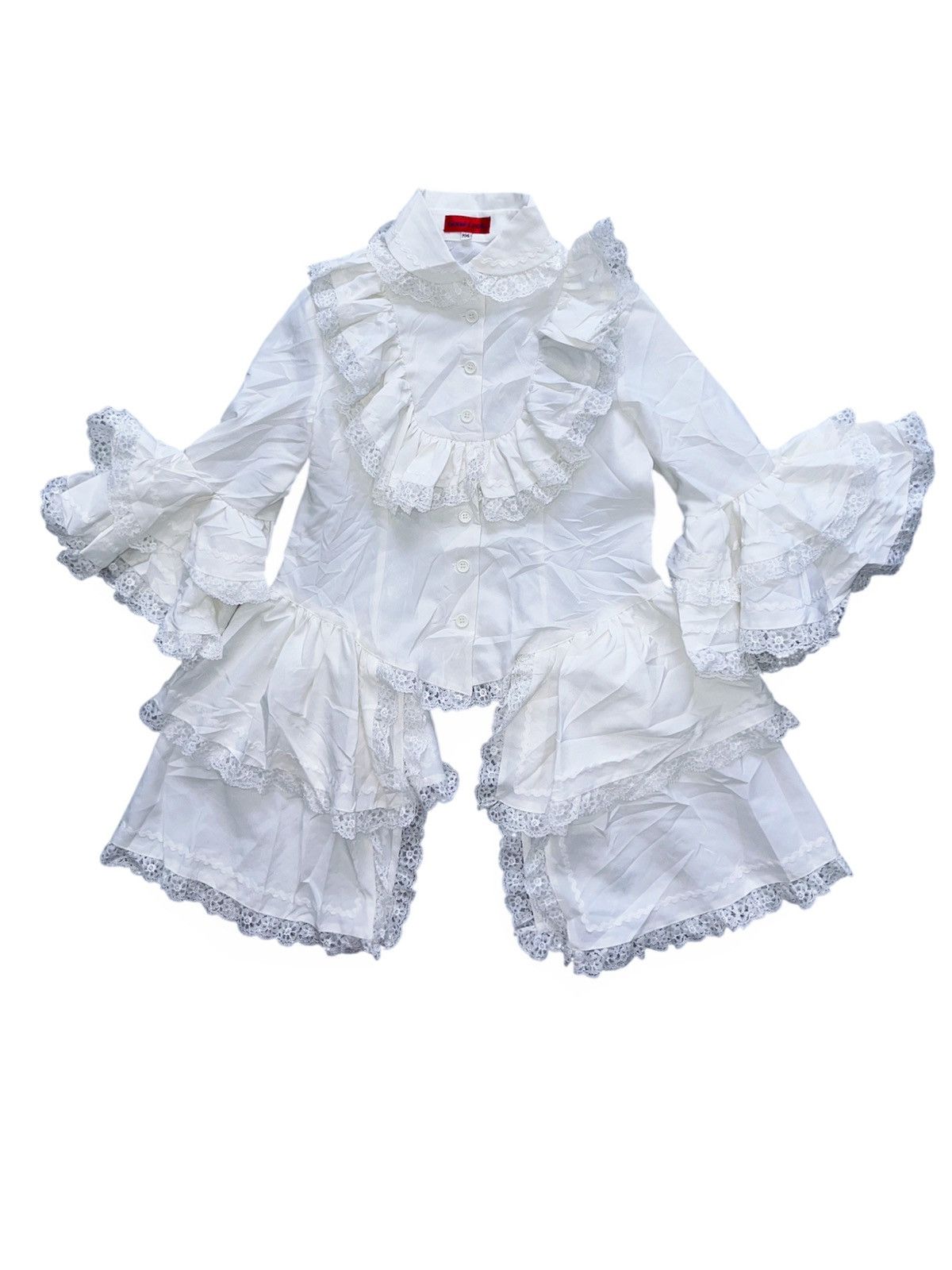 Japanese Brand Gothic Lolita Japanese lace blouse 🧛🏻‍♀️ Size M / US 6-8 / IT 42-44 - 1 Thumbnail