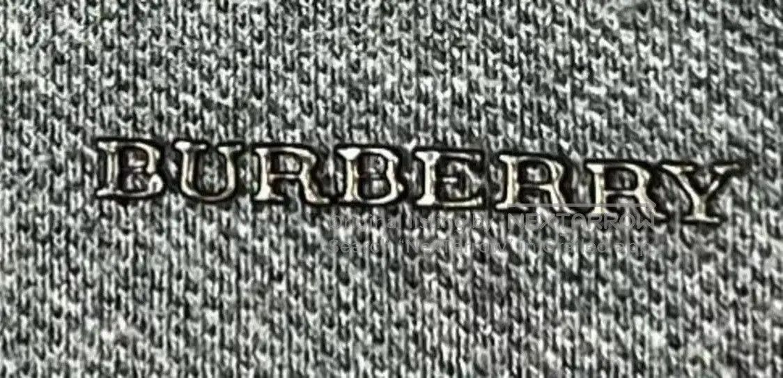 Burberry Burberry Men's Dark Gray Cotton Polo Shirt. Size US L / EU 52-54 / 3 - 2 Thumbnail
