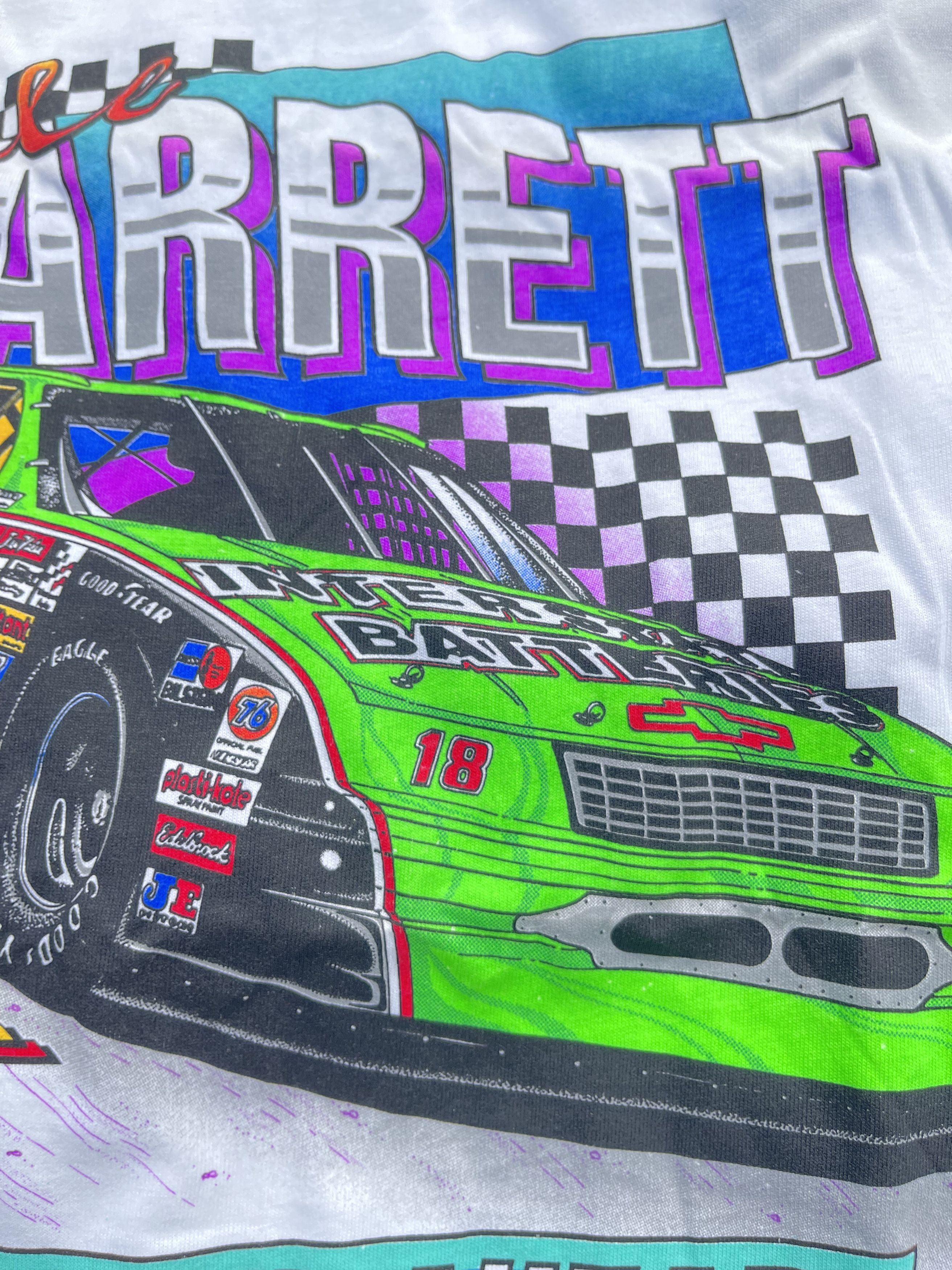 NASCAR × Vintage 1993 Nascar Dale Jarrett 90's Vintage Racing T-Shirt Size US L / EU 52-54 / 3 - 8 Thumbnail