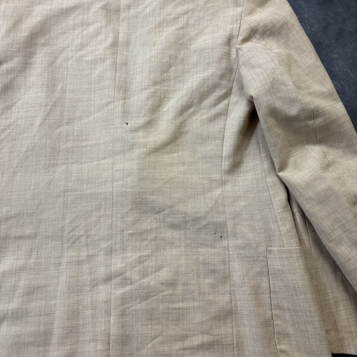 Vintage 1960s Wool Suit 70s Vintage Two Piece Suit Large Scotts US Size 42R - 12 Thumbnail