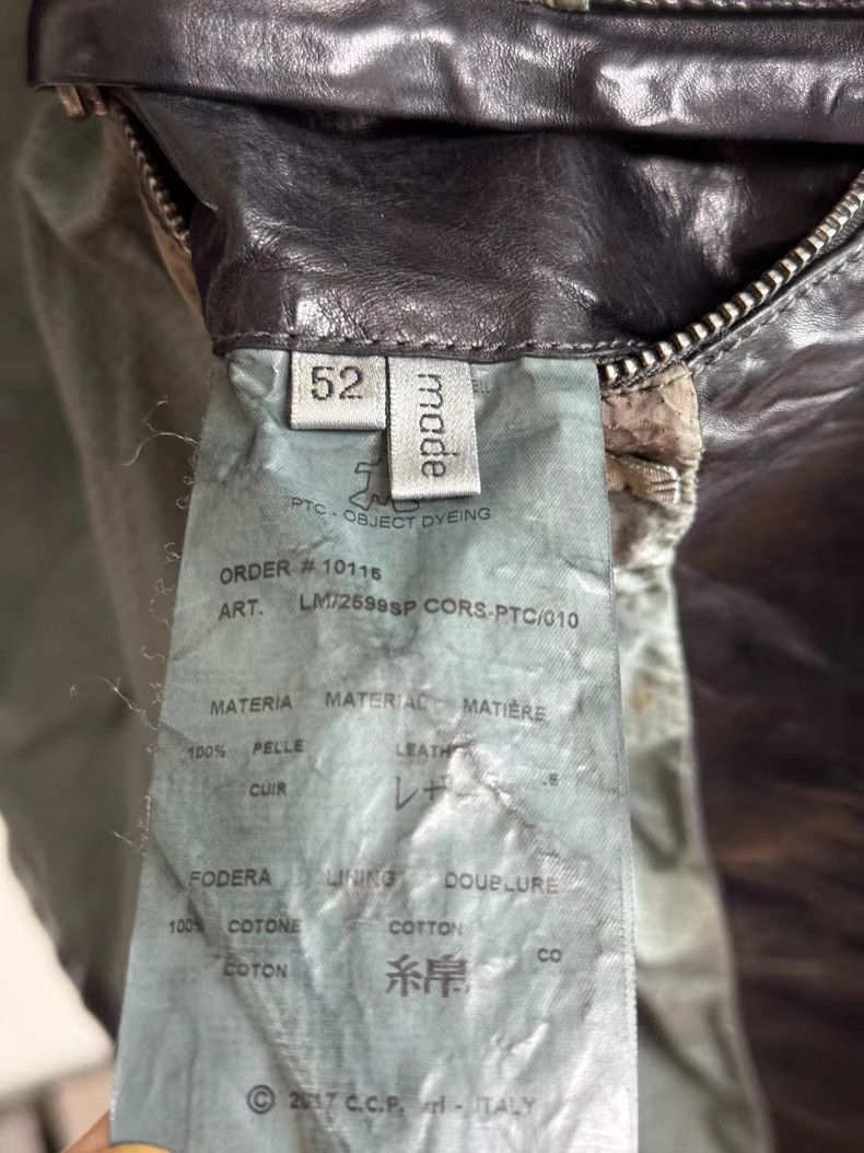 Carol Christian Poell Carol Christian Poell LM/2599 Leather Jacket with Q8 Size US L / EU 52-54 / 3 - 4 Thumbnail