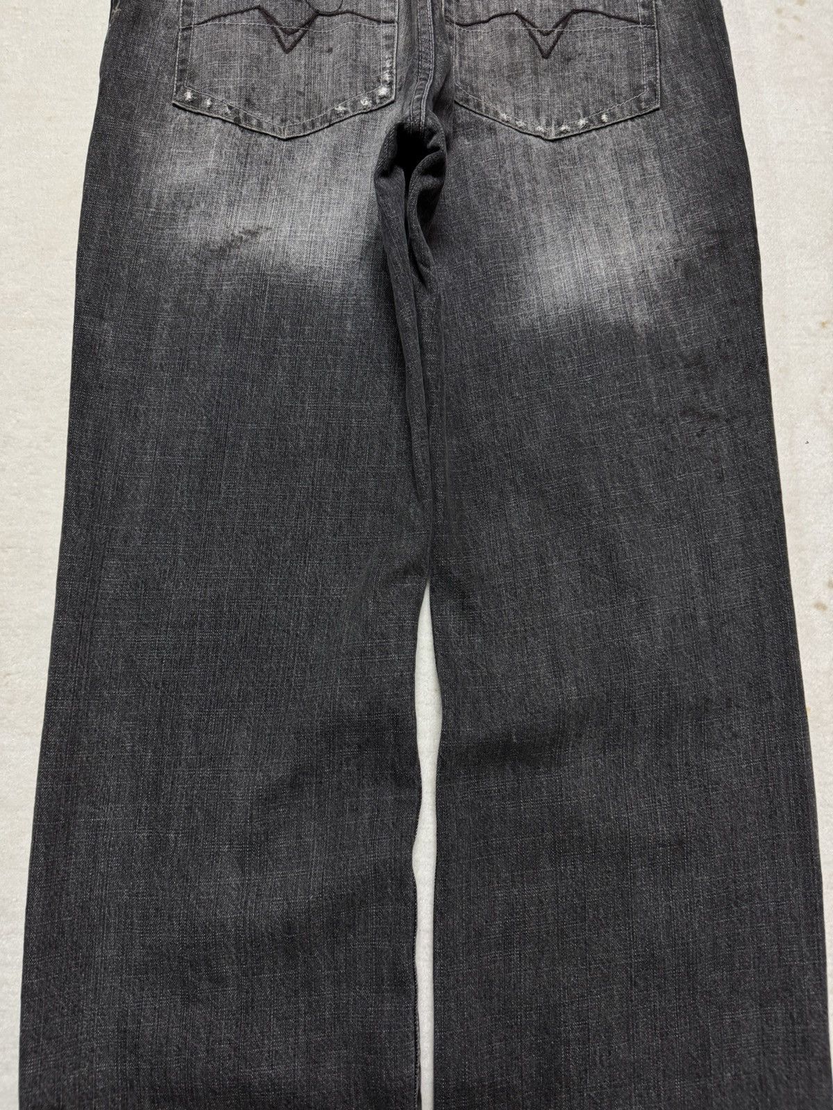 Japanese Brand VINTAGE 2000s BROGUE HOMME BAGGY JNCO FUBU HIPHOP STYLE Size US 32 / EU 48 - 13 Thumbnail