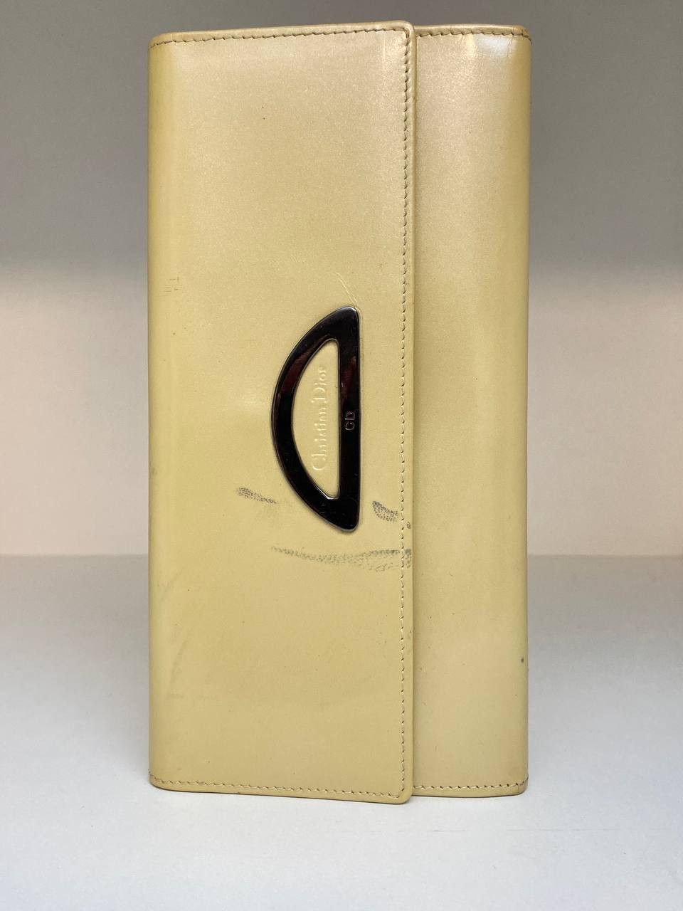 Dior Dior Logo CD Leather Big Wallet Vintage Y2K Size ONE SIZE - 2 Thumbnail