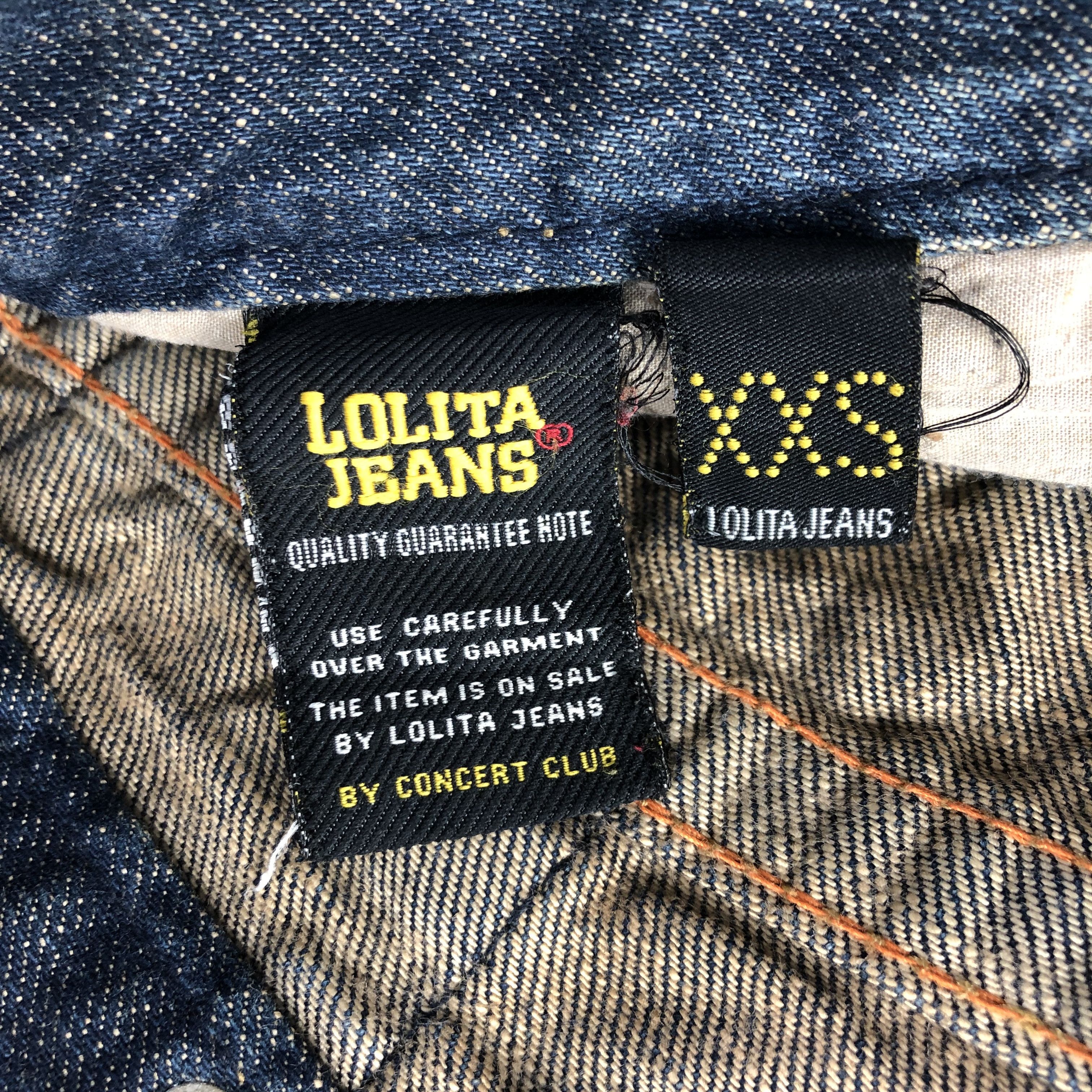 Japanese Brand Lolita Faded Flared Jeans KJ1931 Size 28" / US 6 / IT 42 - 10 Thumbnail