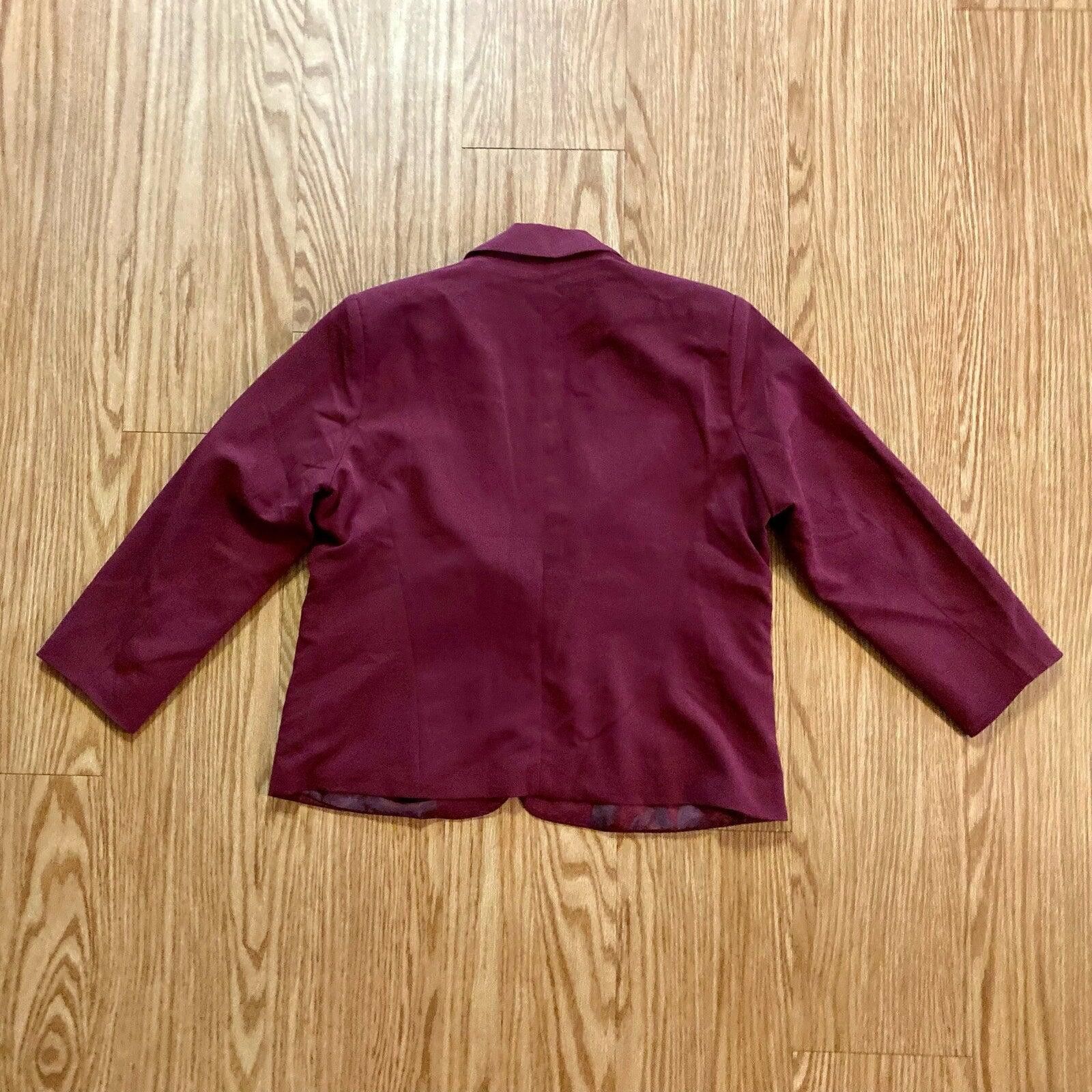 Other Ci Sono Outerwear Red Blazer Juniors XLarge Womens Medium Size M / US 6-8 / IT 42-44 - 7 Thumbnail