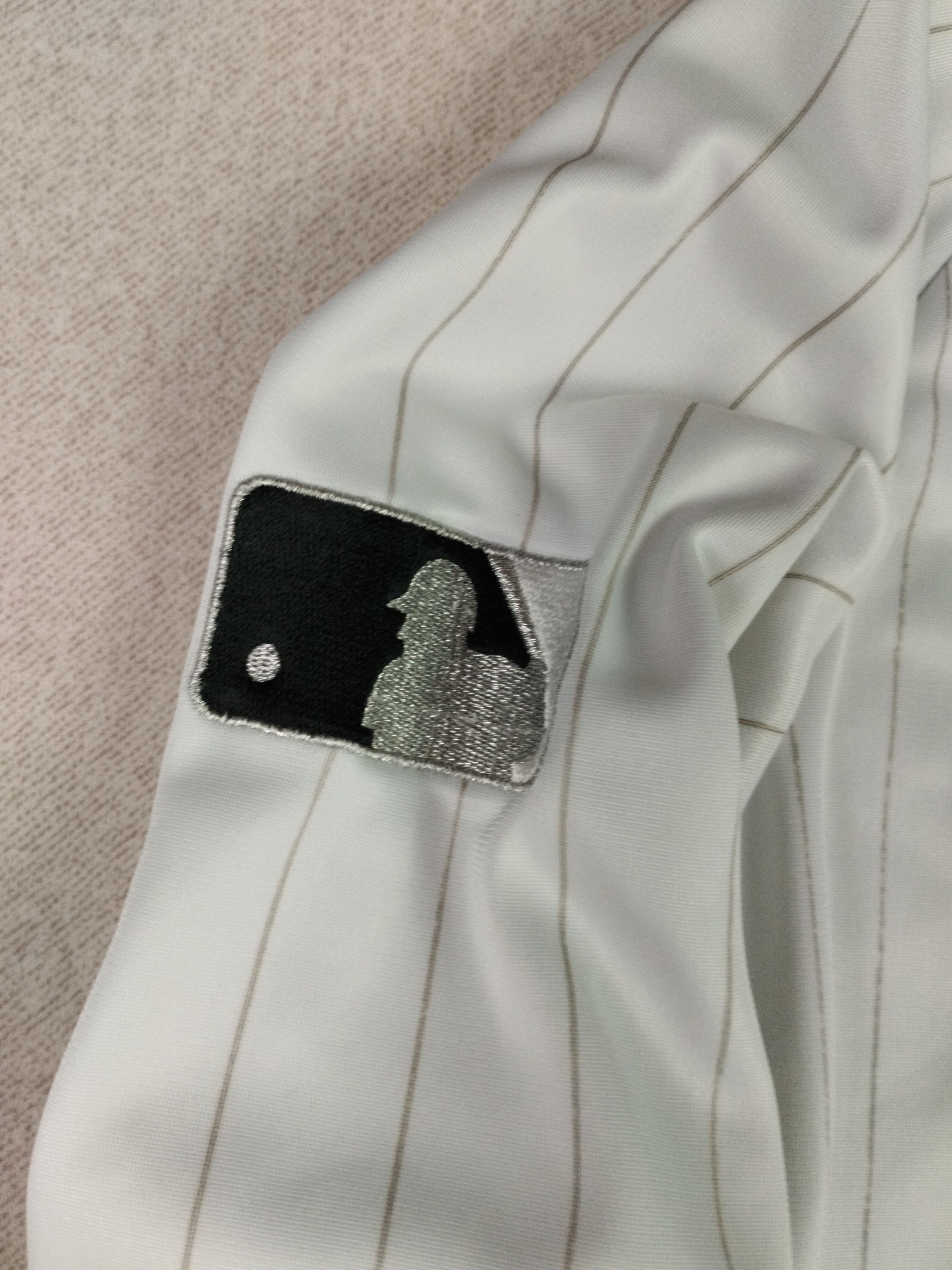 New York Yankees Vintage NY Yankees Majestic Olympic White Zip Up Jacket Size US S / EU 44-46 / 1 - 8 Thumbnail