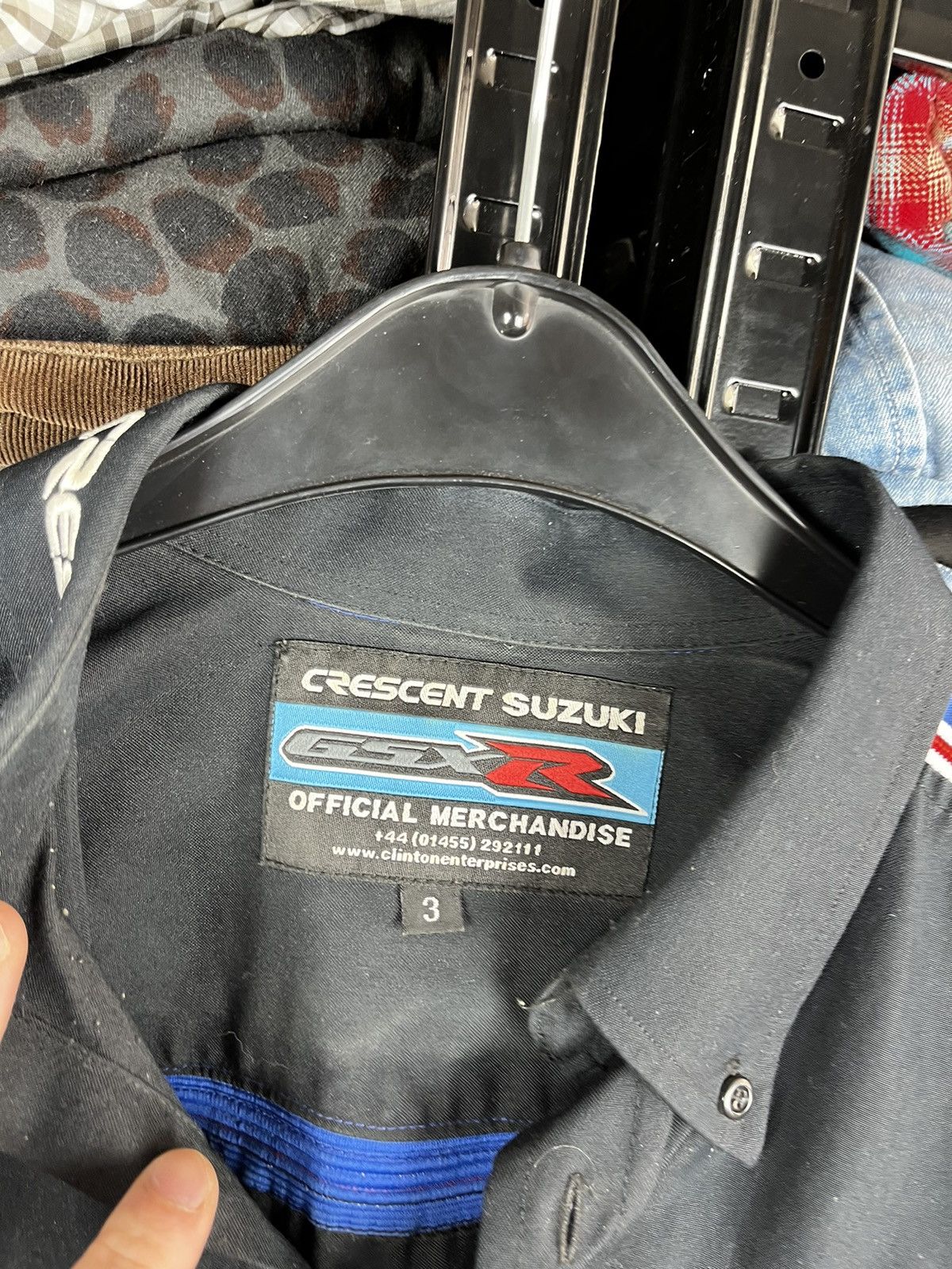 Japanese Brand × Vintage 1990s VERY RARE YOSHIMURA SUZUKI OG SHIRT Size US L / EU 52-54 / 3 - 10 Thumbnail