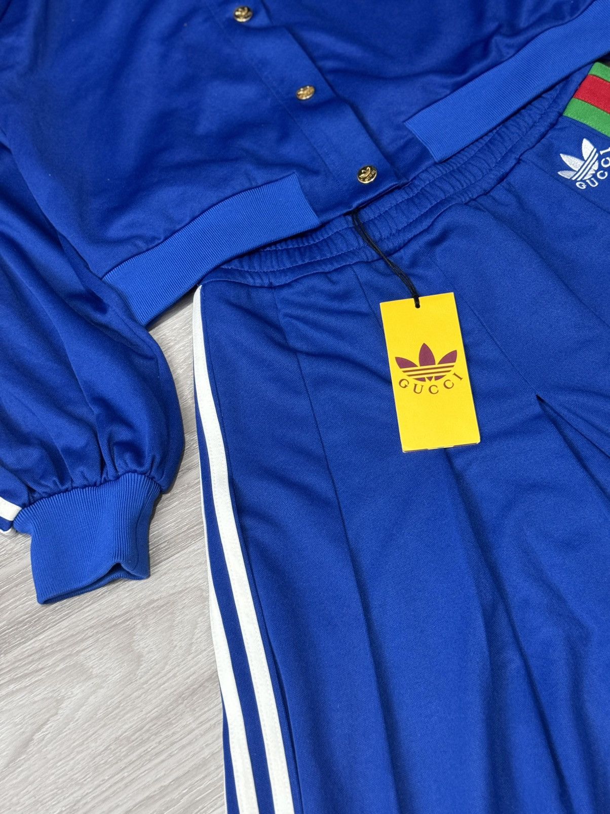Adidas × Gucci Gucci x Adidas jacket pants set Size M / US 6-8 / IT 42-44 - 5 Thumbnail