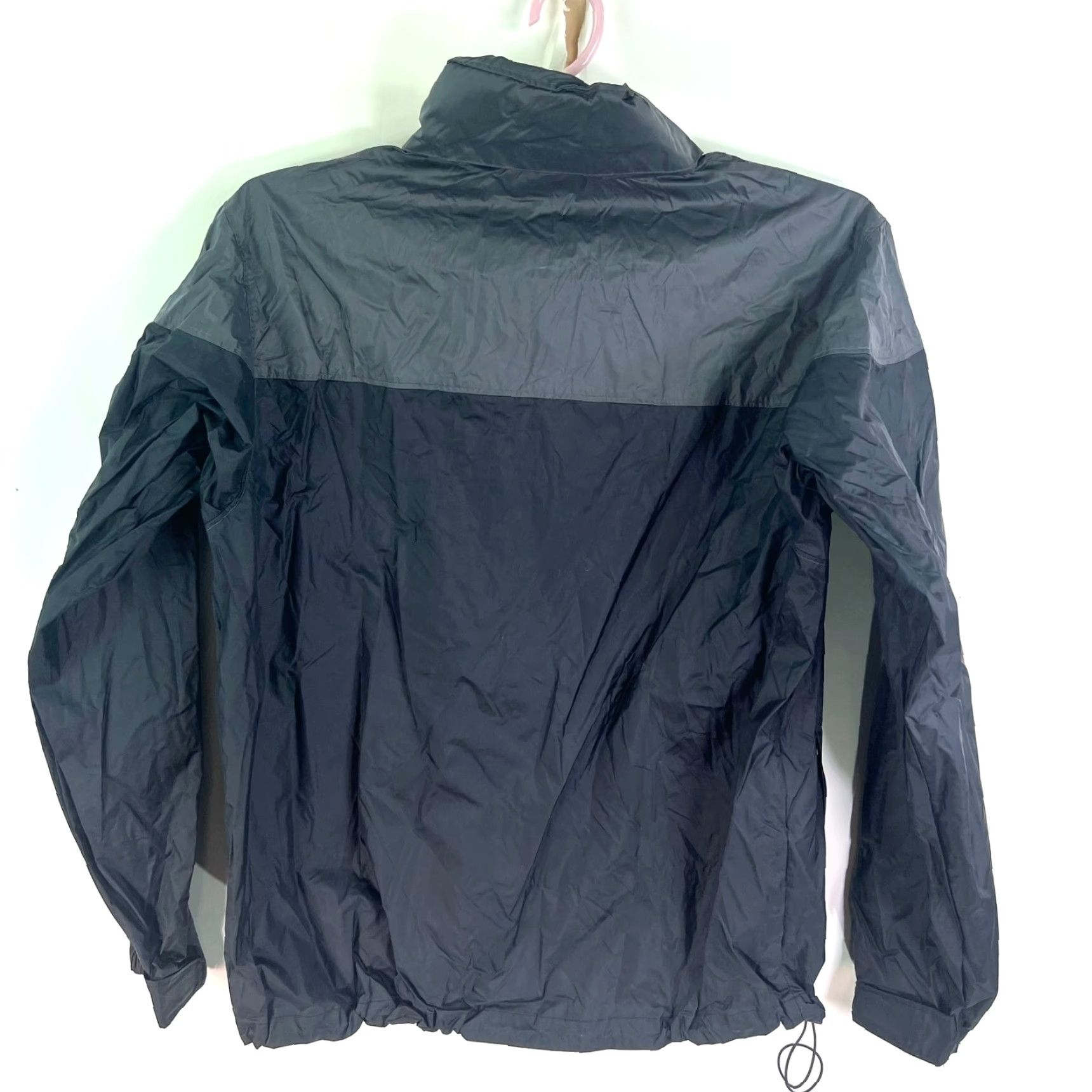 Vintage NAVISKIN Men's Lightweight Packable Windbreaker Jacket XL Black Water Repellent Size US XL / EU 56 / 4 - 5 Thumbnail