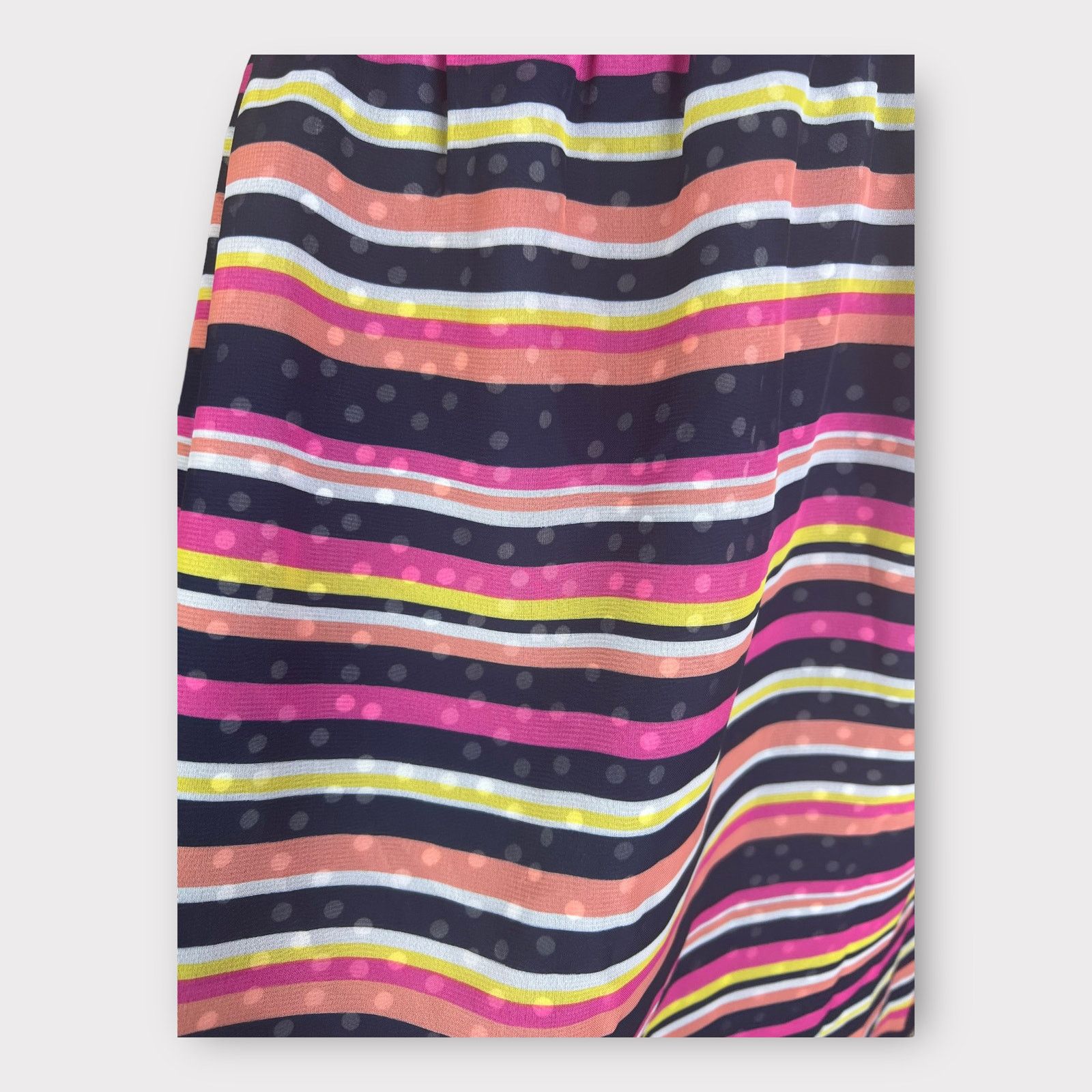 Macys Eyeshadow | Striped Polka Dot Sundress | Medium Size M / US 6-8 / IT 42-44 - 5 Thumbnail