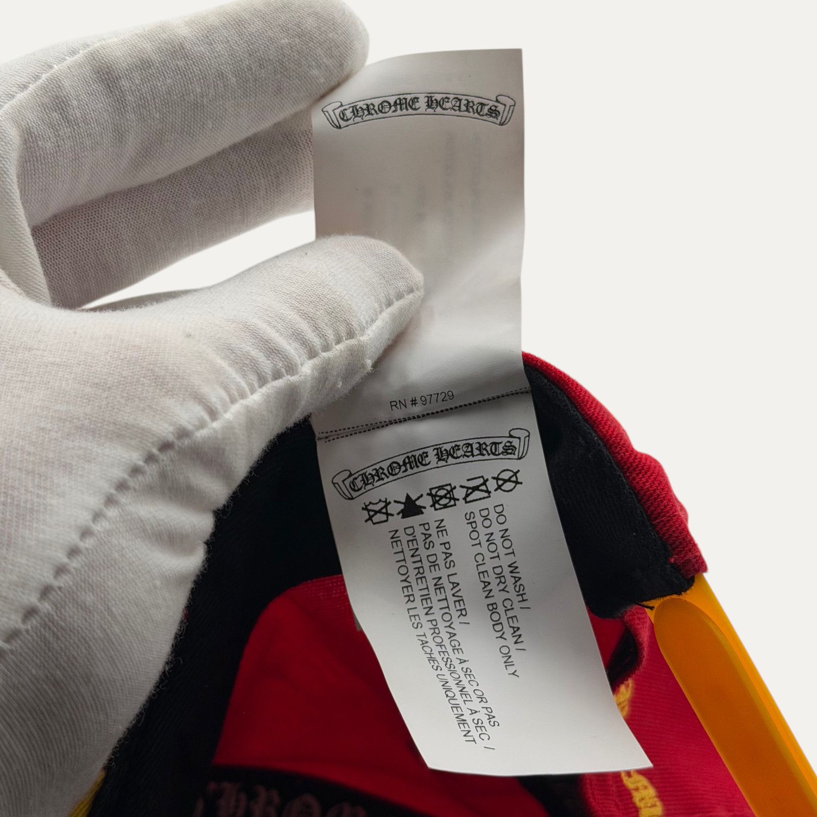 Chrome Hearts Chrome Hearts CH Embroidered Yellow/Red Hat Size ONE SIZE - 5 Thumbnail