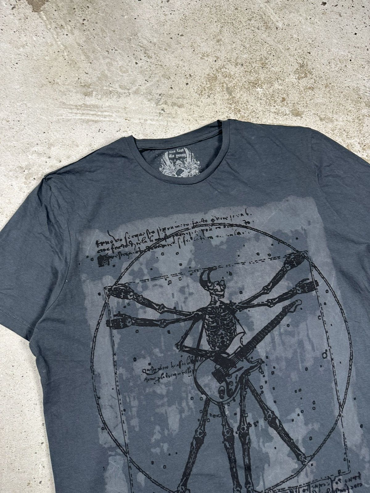 Affliction Vintage y2k Live Fast Die Young Affliction Tee Skull Size US L / EU 52-54 / 3 - 4 Thumbnail