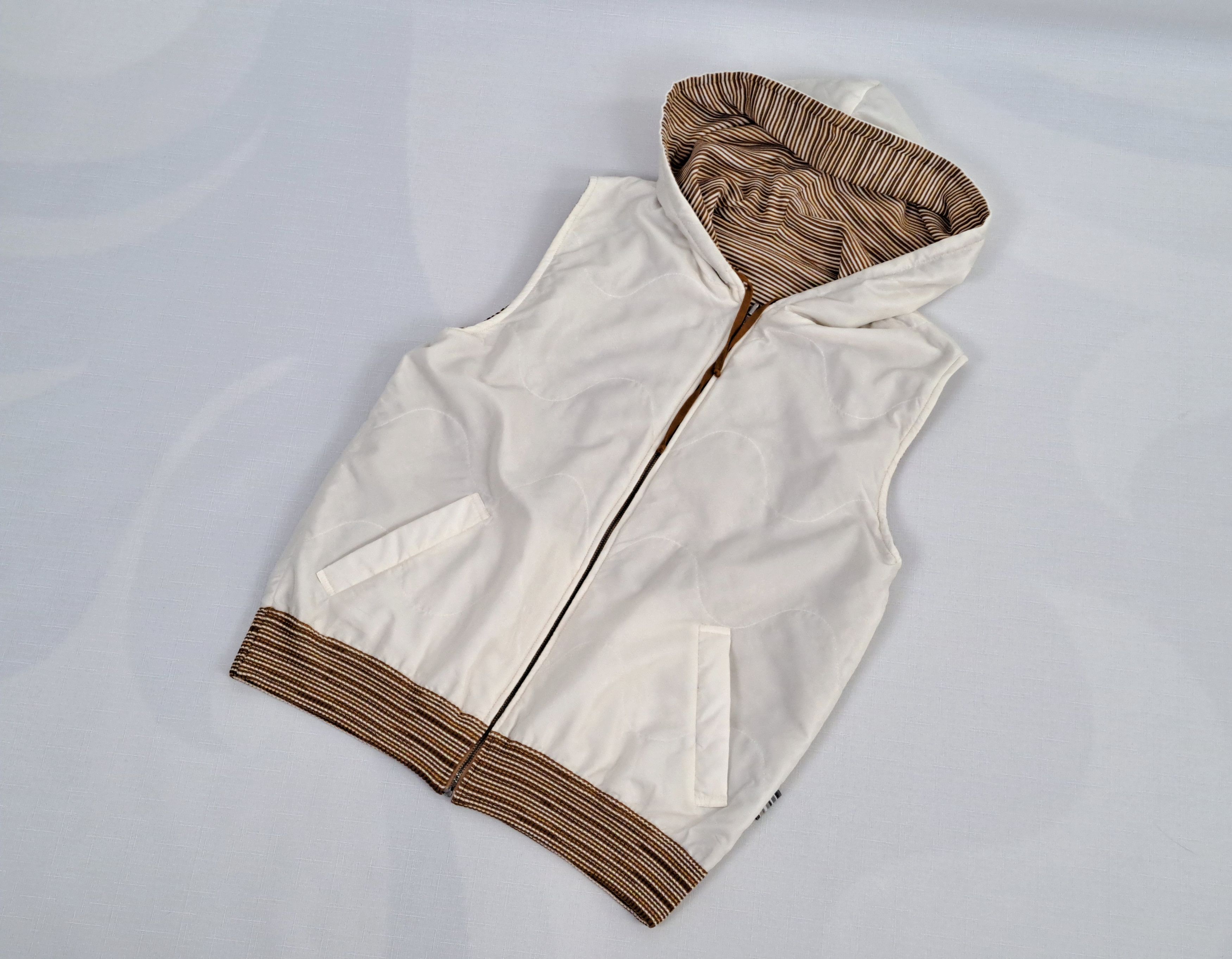 Missoni Missoni Sport mens reversible hooded vest. Size 46IT Size US S / EU 44-46 / 1 - 9 Thumbnail