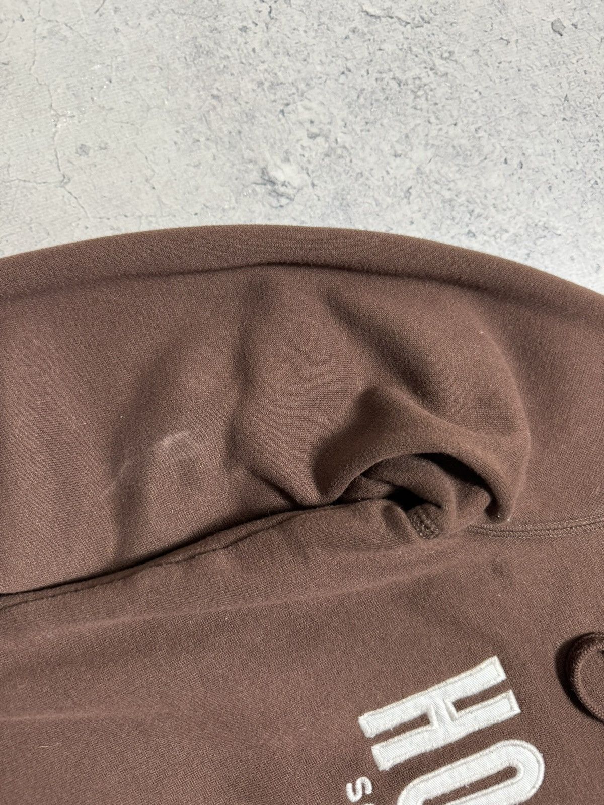 Hollister Hollister Fur Y2K Full Zip Hoodie Brown Big Logo Size S Size US S / EU 44-46 / 1 - 12 Thumbnail
