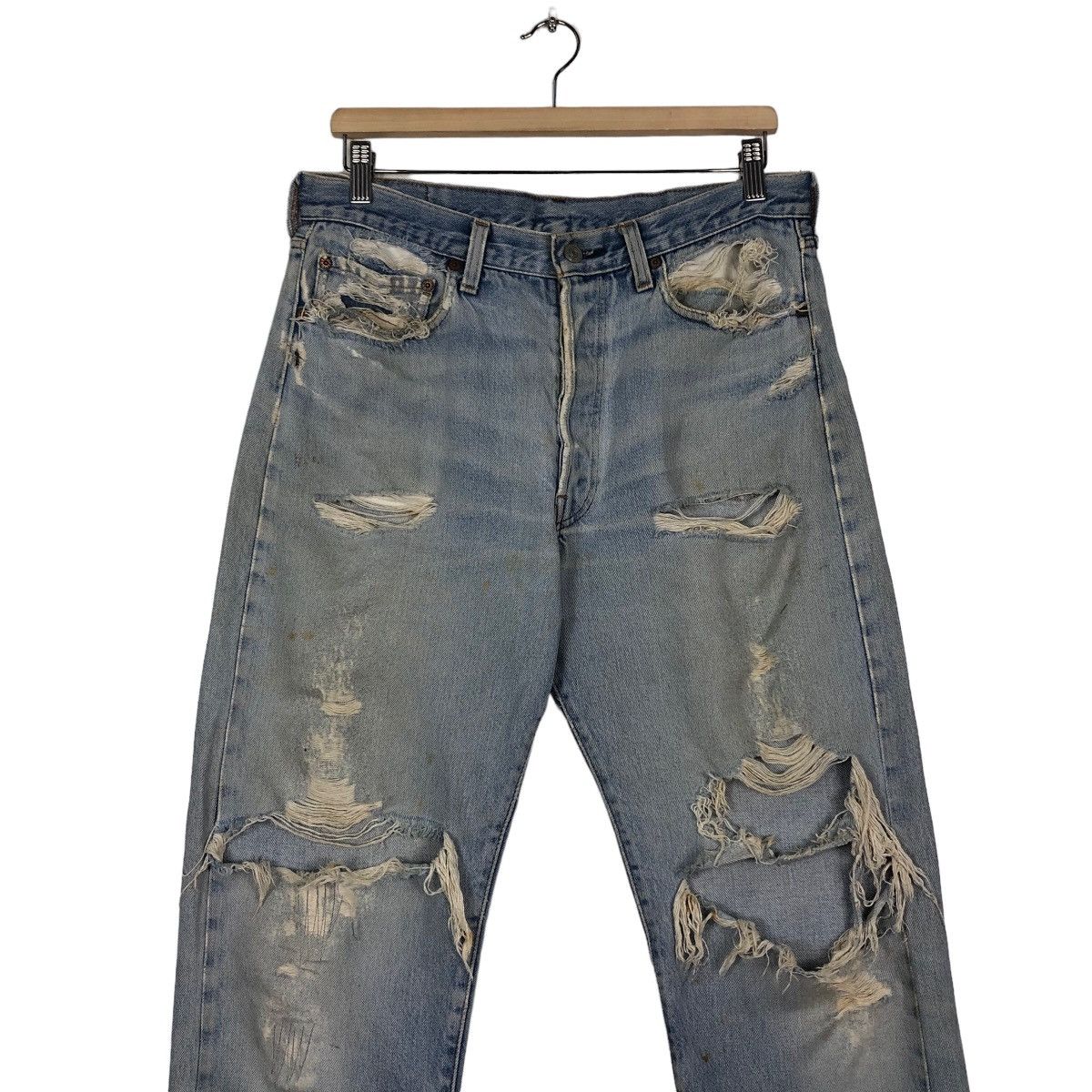 Levi's 🔥VINTAGE LEVI’S RINDEM BUTTON 524 MADE IN USA RED LINE Size US 33 - 4 Thumbnail