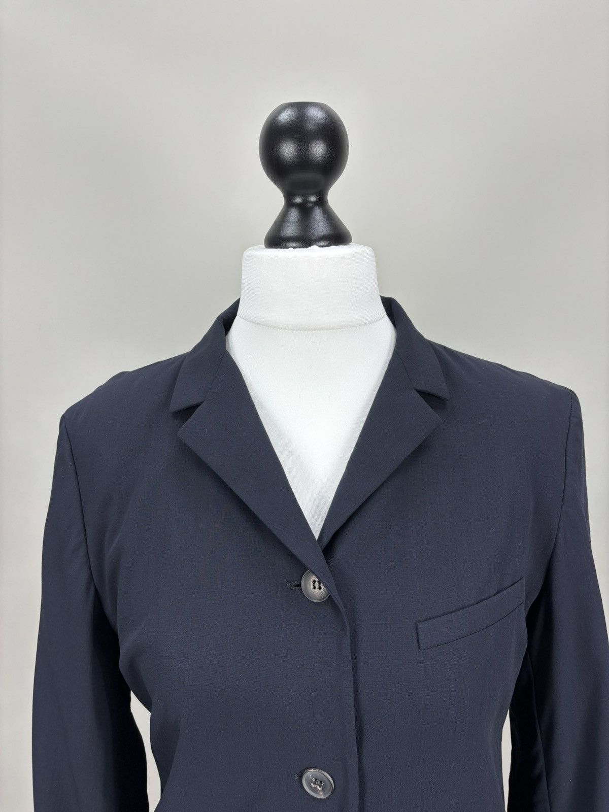 Jil Sander Womens blazer Jil Sander Size 38 Color Blue Size XS / US 0-2 / IT 36-38 - 3 Thumbnail