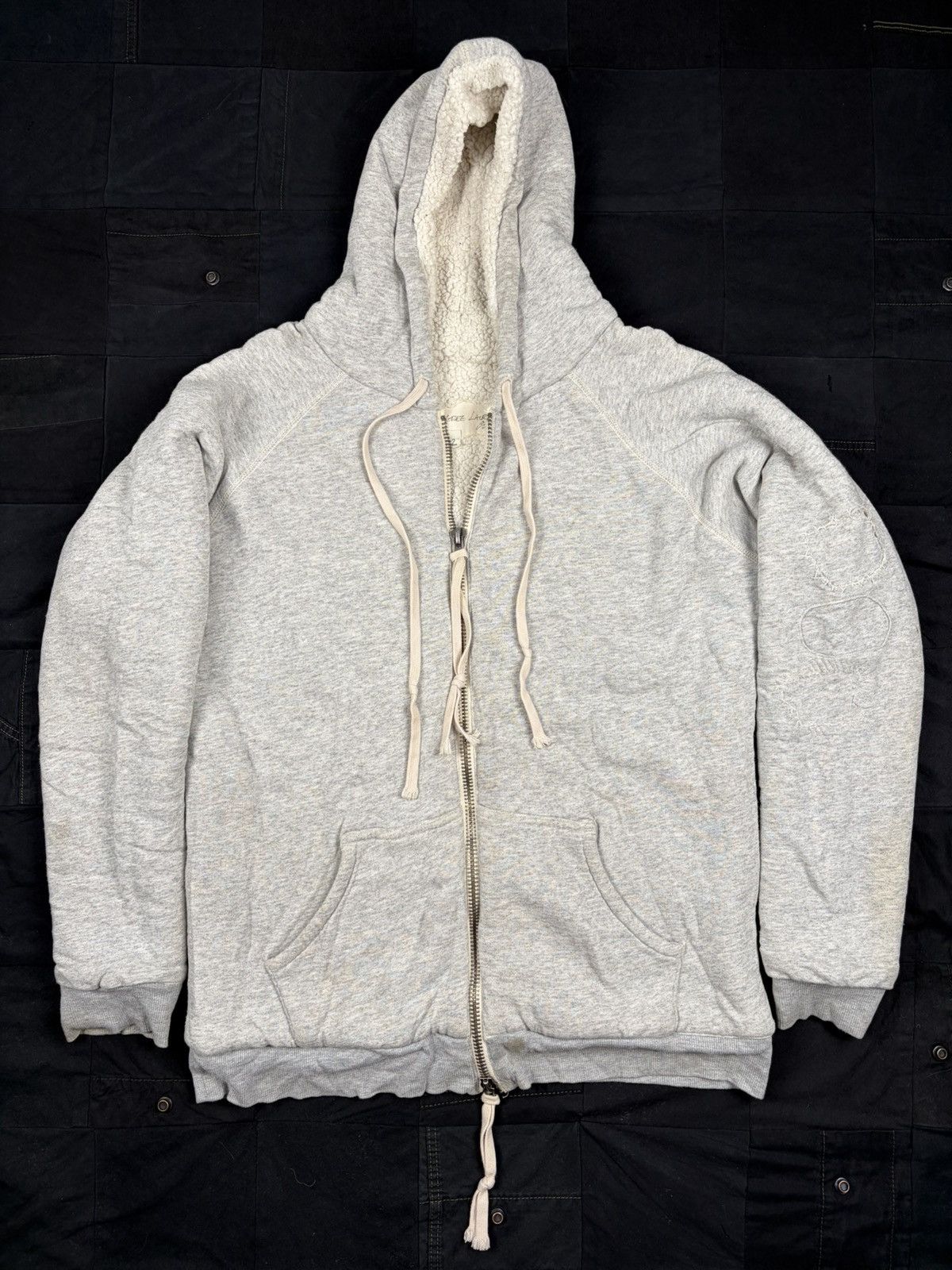 Greg Lauren Sherpa Lined Hoodie Size US M / EU 48-50 / 2 - 1 Thumbnail