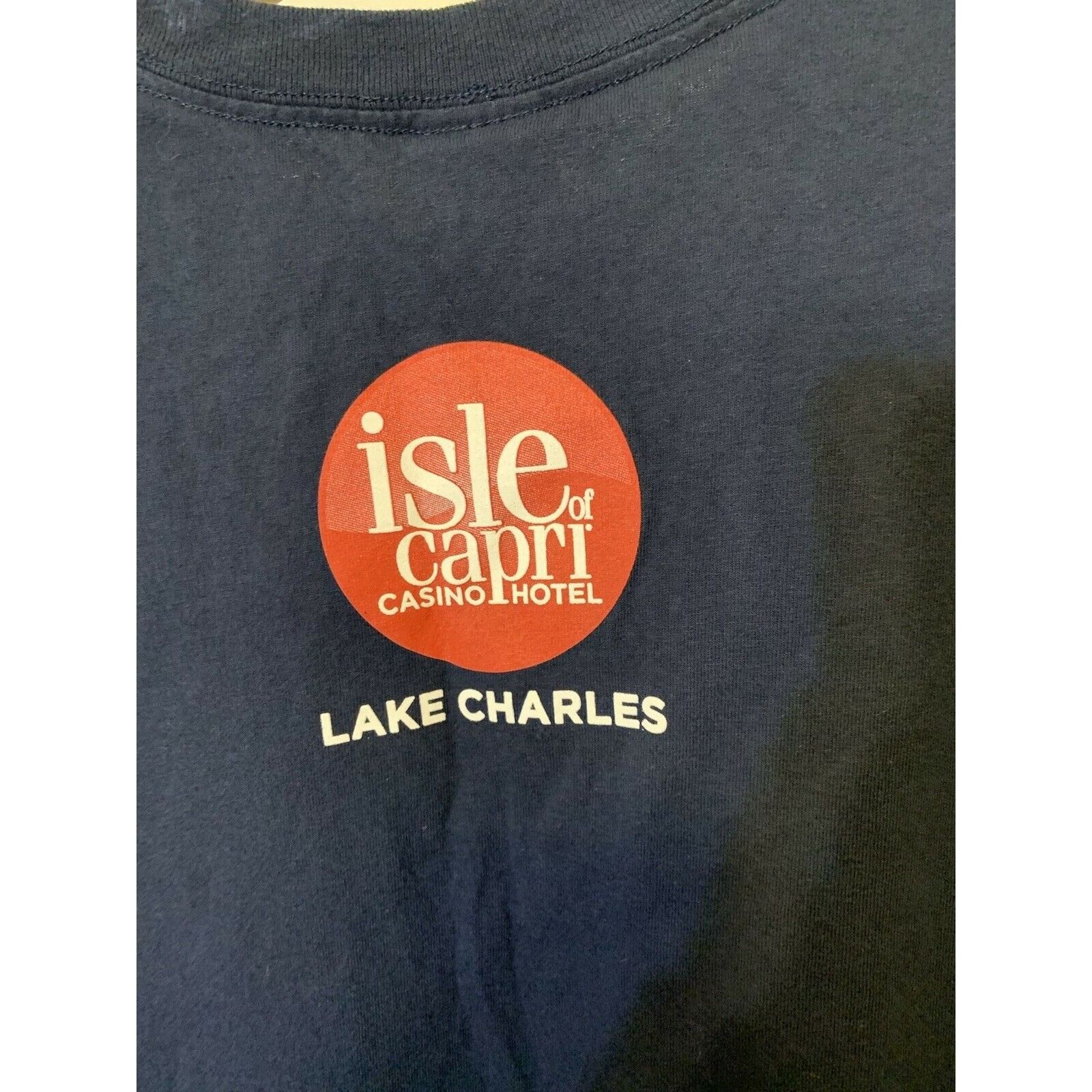 Gildan Isle of Capri Casino Navy T-Shirt Jackpot Winner Size 2XL BL Size US XXL / EU 58 / 5 - 5 Thumbnail