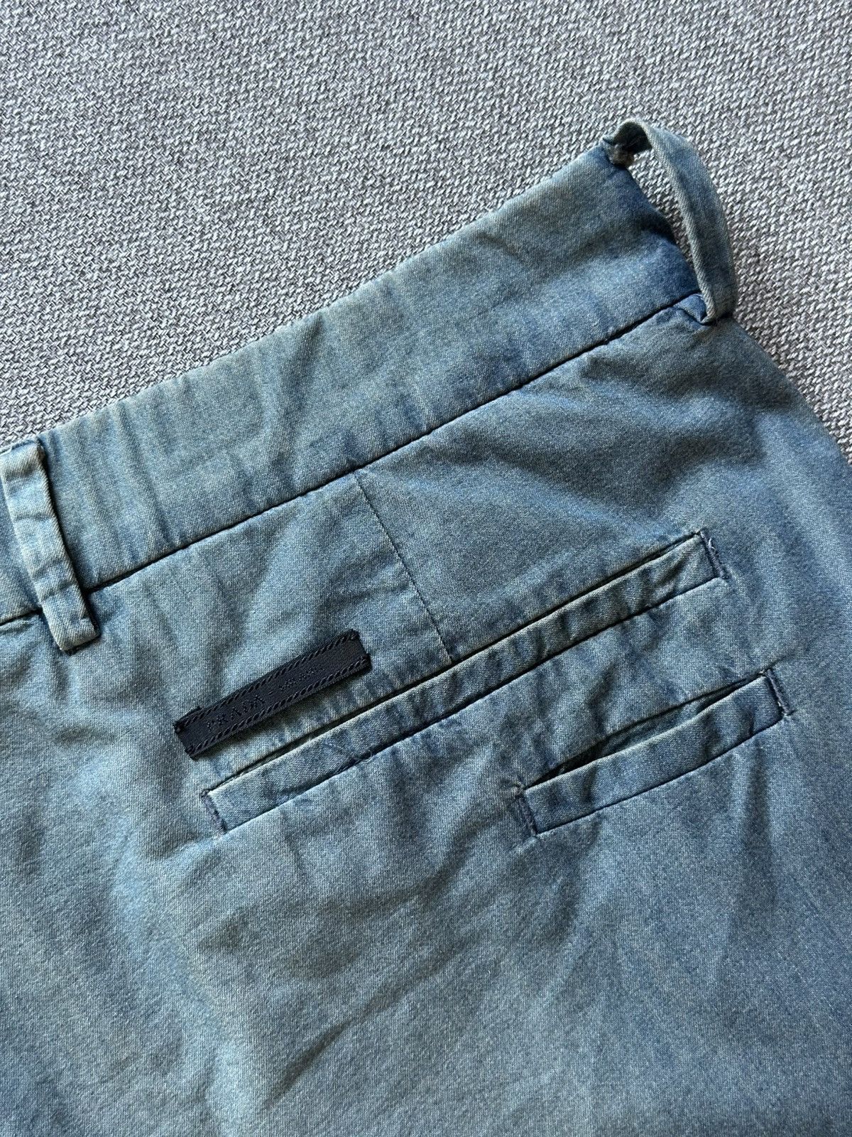 Prada Prada vintage 2000's indigo blue faded pants Size US 34 / EU 50 - 12 Thumbnail