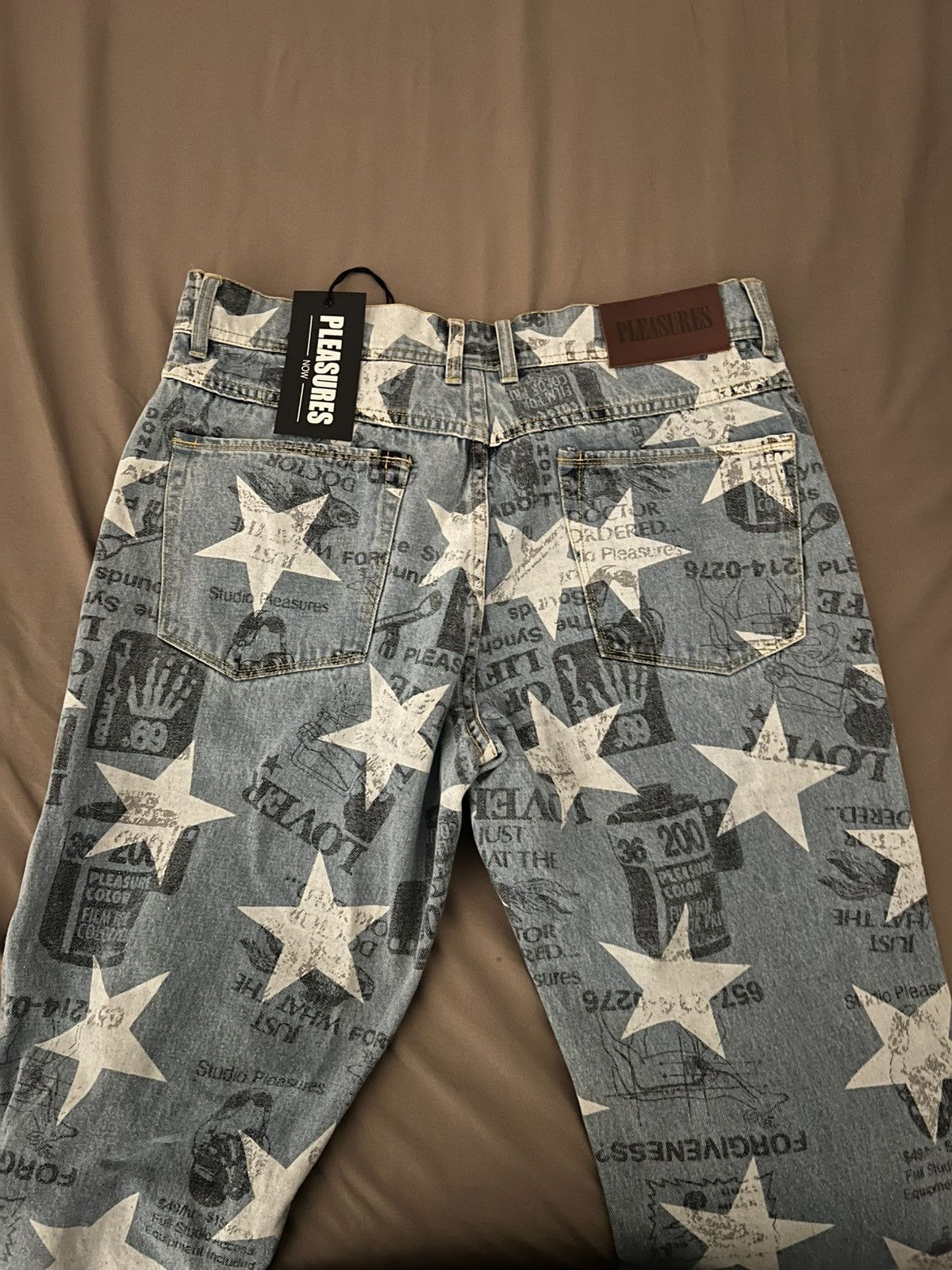 Pleasures Pleasures Poppy Denim Brand New Size US 34 / EU 50 - 3 Thumbnail