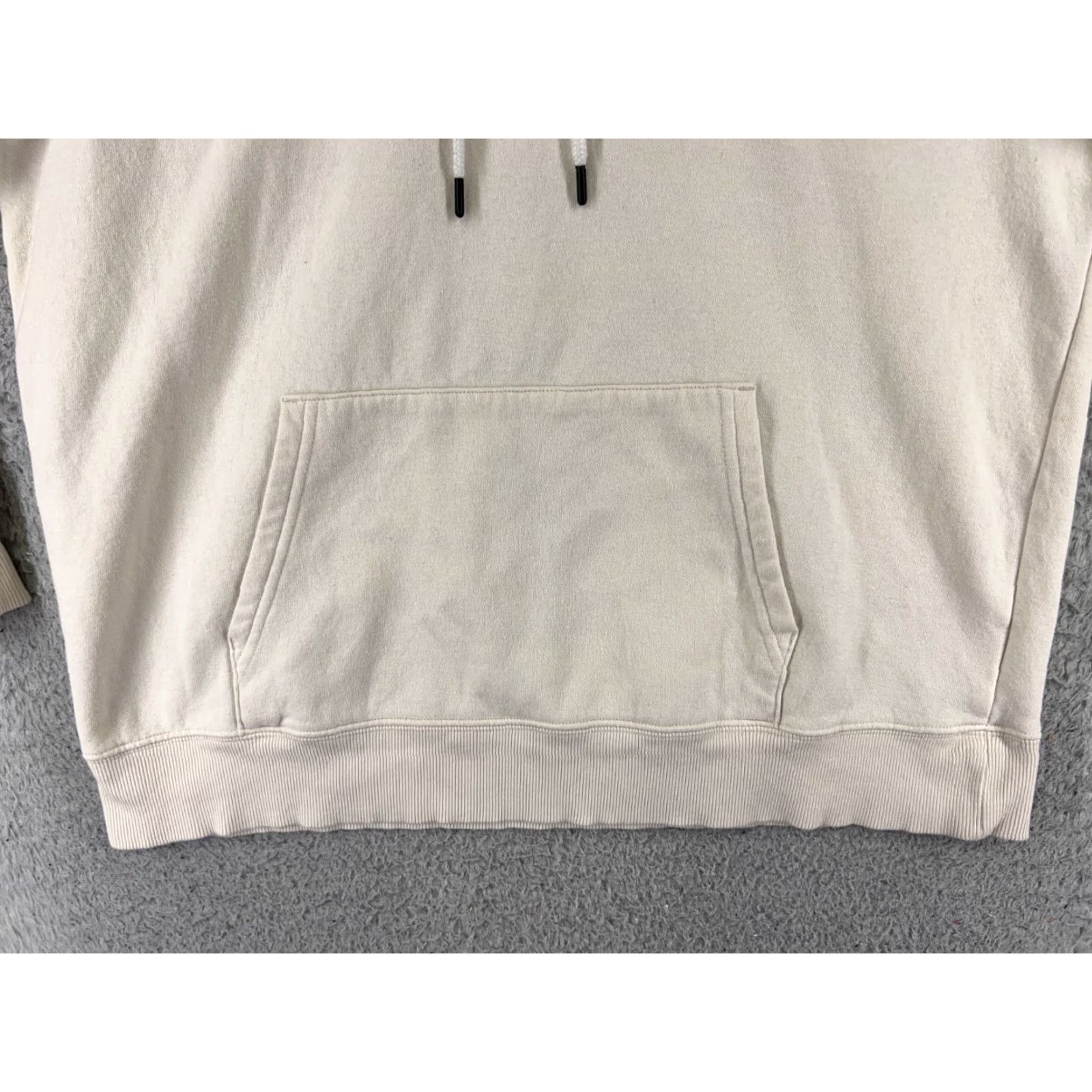 The North Face The North Face Be IG Beige Pullover Hoodie Womens Large Cotton Blend Pocket Sweatshirt Shirt Size L / US 10 / IT 46 - 5 Thumbnail