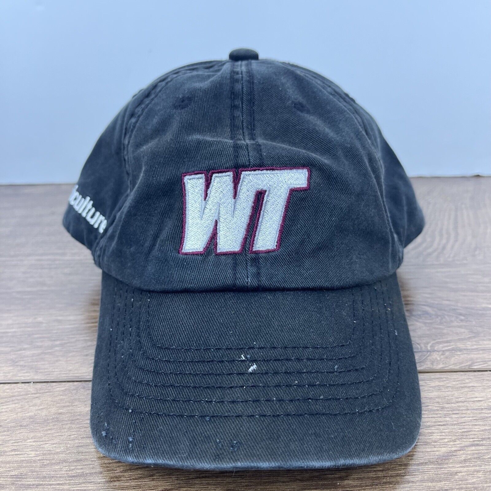 Other WT Agriculture Hat Adjustable Hat Black Hat Adjustable Black Size ONE SIZE - 2 Thumbnail