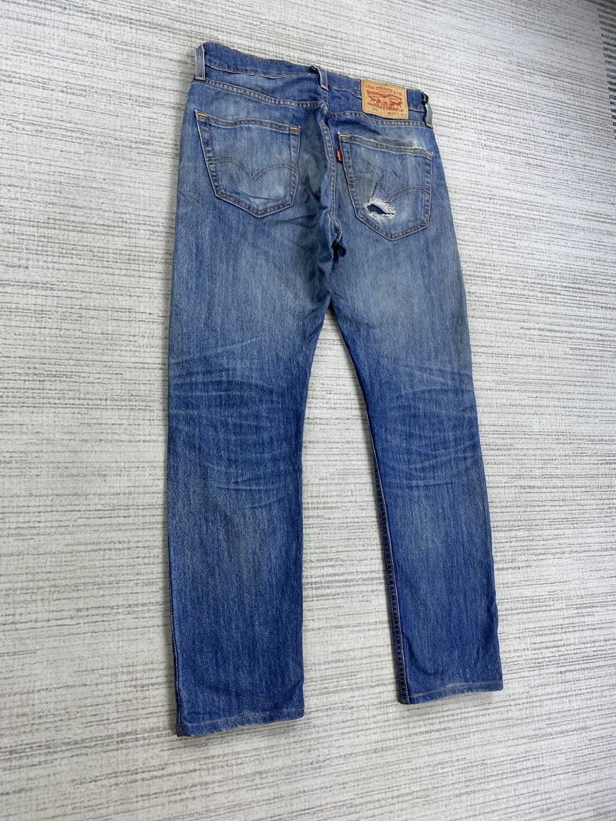 Levi's Vintage Levi’s 502 Distressed Slim Fit Denim Pants Size US 30 / EU 46 - 5 Thumbnail