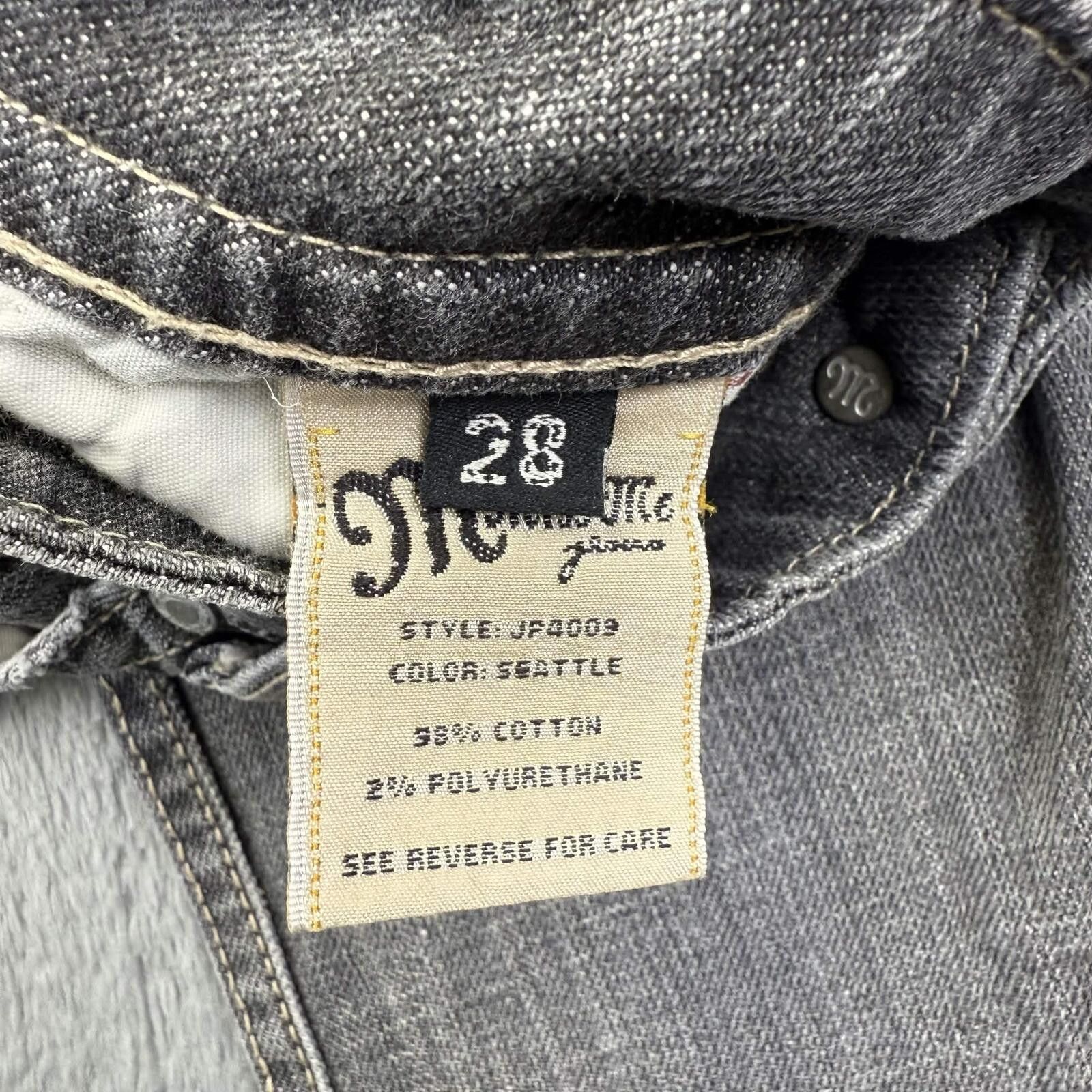 Other Miss Me Women's Bootcut Denim Jeans Size 28" / US 6 / IT 42 - 3 Thumbnail