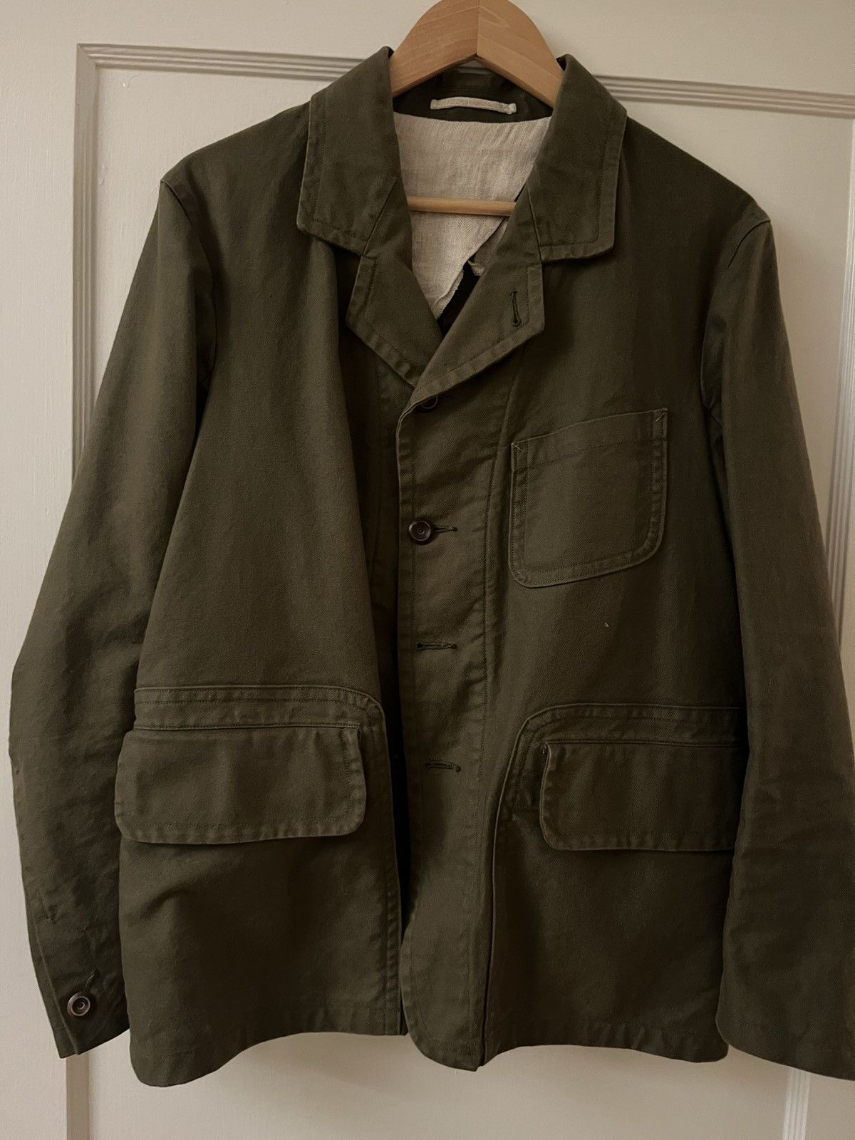 MotivMfg MotivMfg English Hunt Work Jacket in Japanese Twill Size US S / EU 44-46 / 1 - 1 Thumbnail