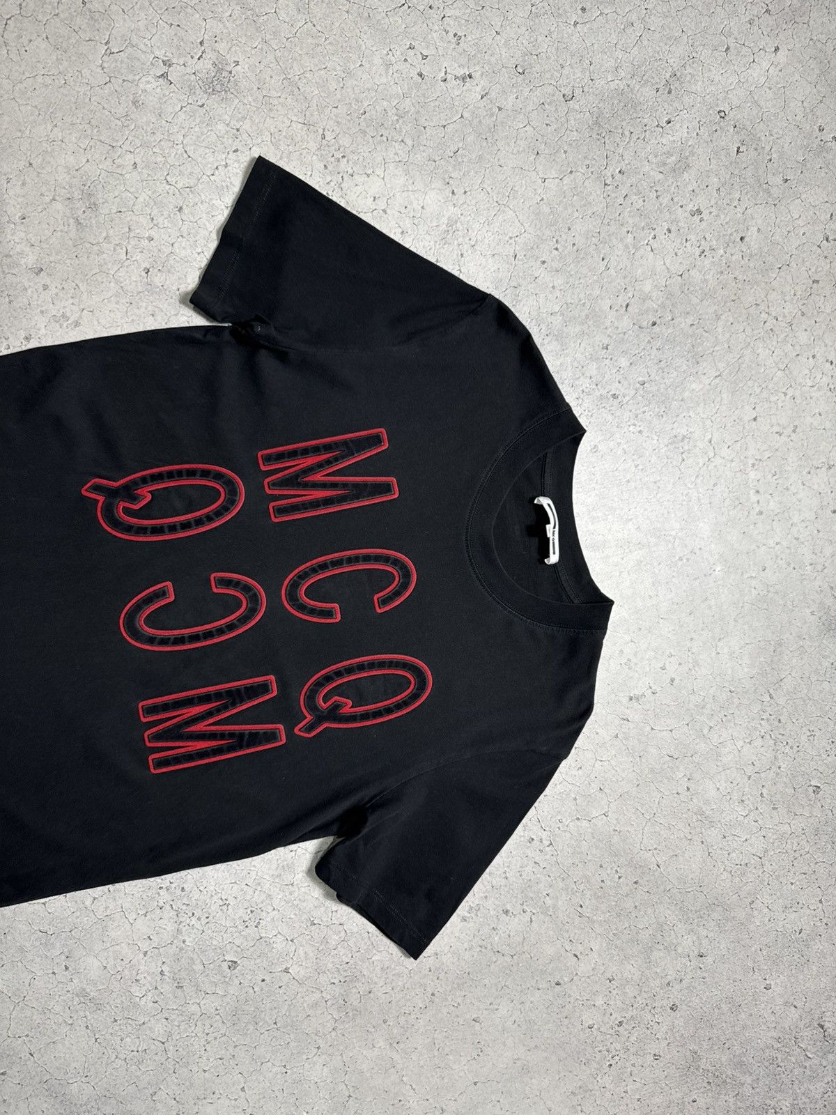Alexander McQueen Alexander Mcqueen MCQ Luxury T-Shirt Big Logo Black Size US M / EU 48-50 / 2 - 5 Thumbnail