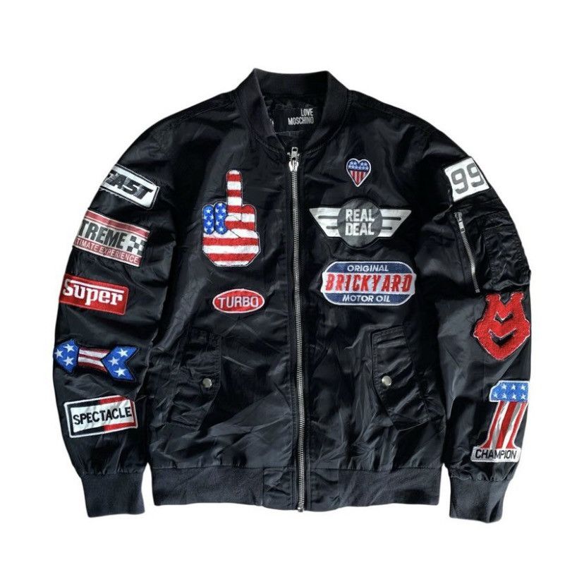 Moschino 2000s LOVE MOSCHINO BOMBER Size US M / EU 48-50 / 2 - 1 Thumbnail