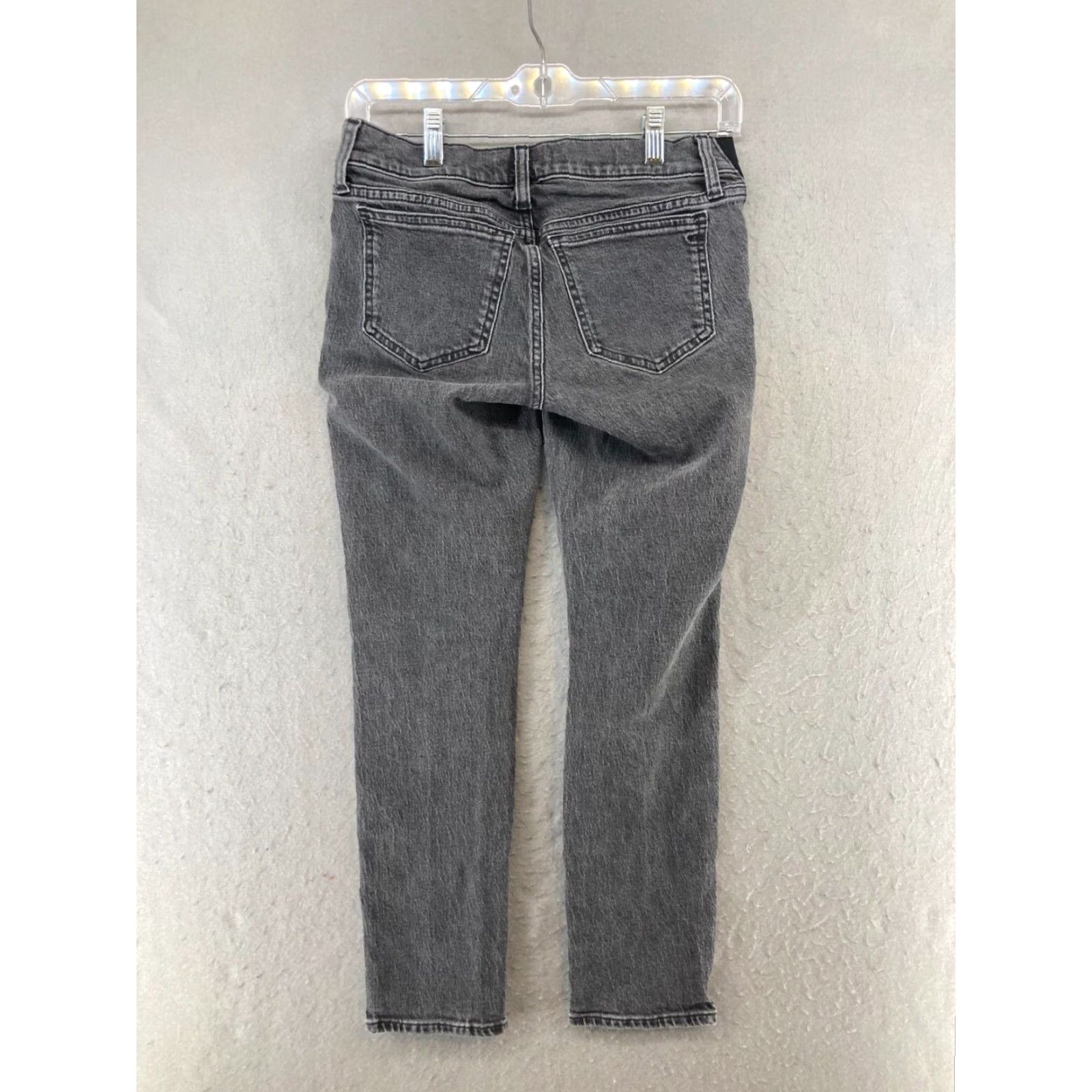Madewell Madewell Maternity Jeans 24 Black High Rise Perfect Vintage Skinny Cotton Blend Womens Size 42" / US 20 - 7 Thumbnail