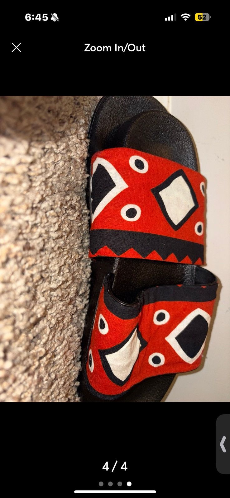 Other African homemade slippers Size US 8.5 / EU 41-42 - 1 Thumbnail