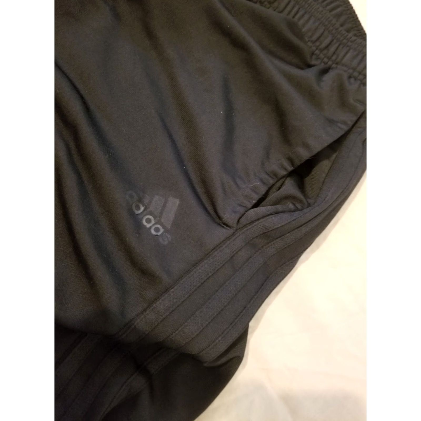 Adidas adidas Pants Mens M Medium Black Athletic Gym Jogger Sweatpants Size US 31 - 3 Thumbnail