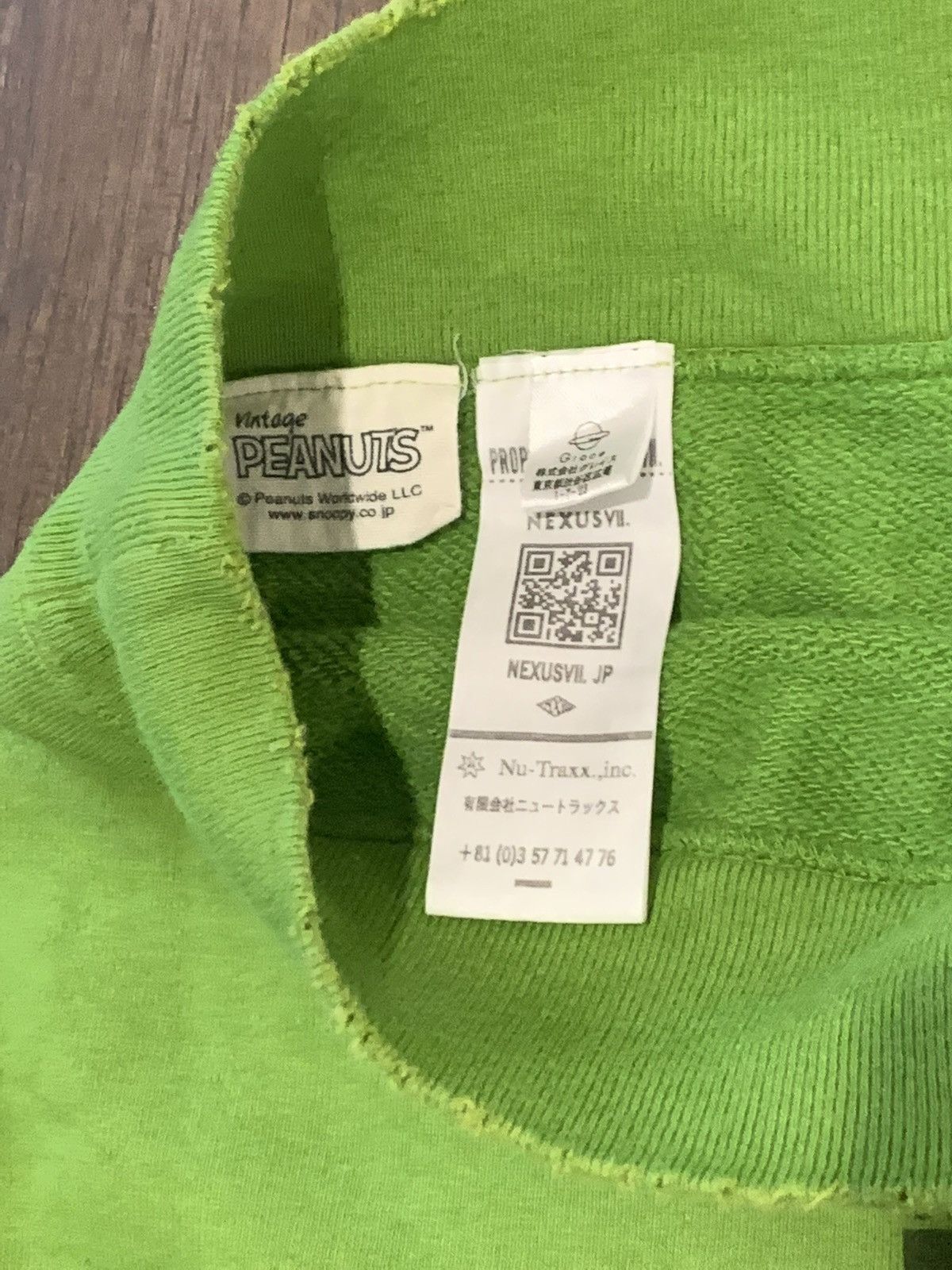 NEXUSVII NEXUS VII Snoopy Franken Crewneck Sweatshirt Sz M Japan Used Size US M / EU 48-50 / 2 - 4 Thumbnail
