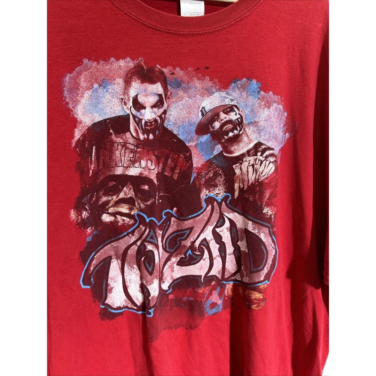 Vintage Twiztid Juggalo Graphic Print Red T-Shirt Size 3XL Size US XXL / EU 58 / 5 - 2 Thumbnail