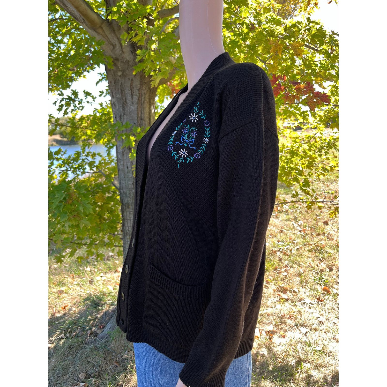 Vintage Vintage Cottagecore Cardigain Size L / US 10 / IT 46 - 5 Thumbnail