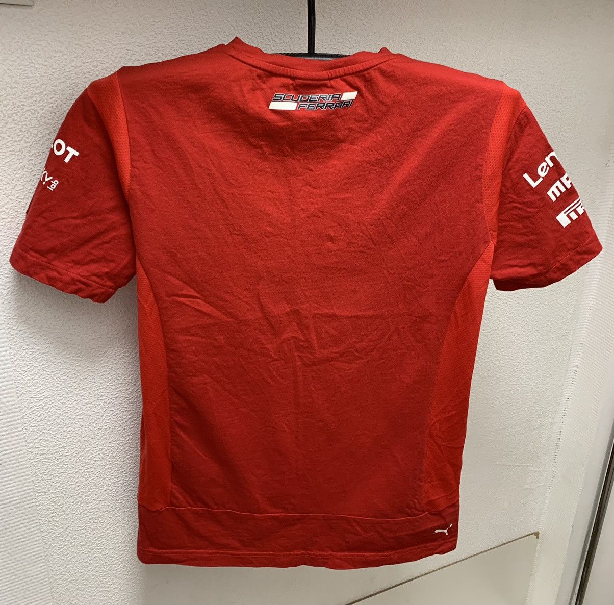 Ferrari Puma Formula Uno F1 red t-shirt M sz