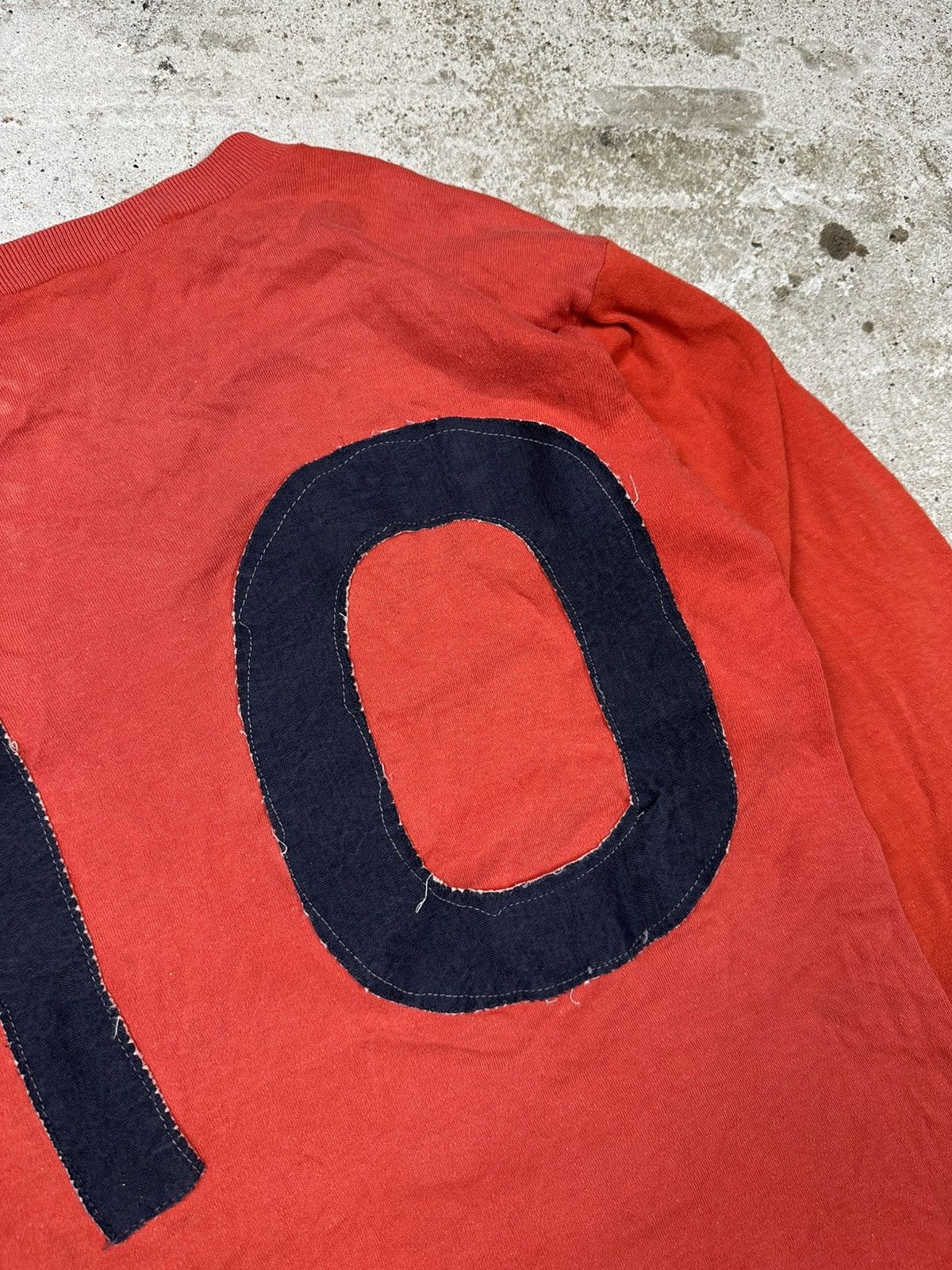 Vintage Vintage 50/60s Red Long Sleeve Jersey #10 Rare Size US S / EU 44-46 / 1 - 14 Thumbnail