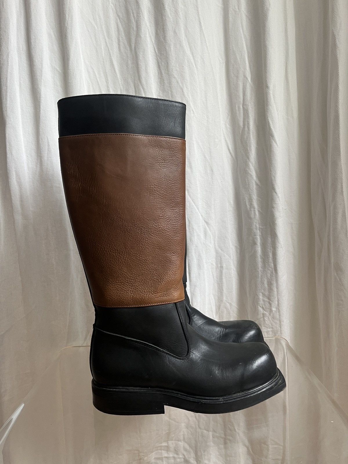 Dirk Bikkembergs AW97 Mismatched Patch Boots Size US 8 / EU 41 - 2 Thumbnail