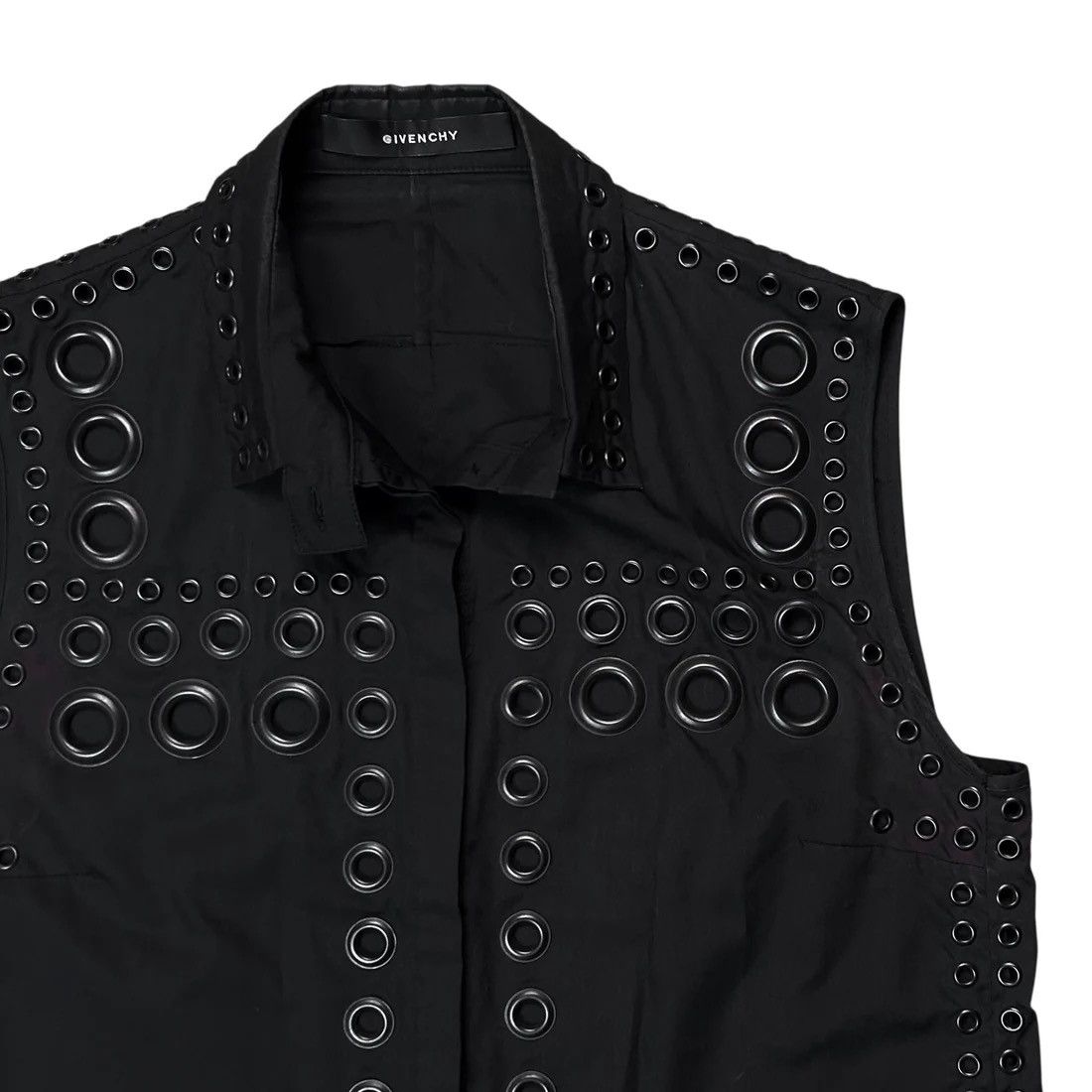 Givenchy Givenchy Sleeveless Eyelet Shirt - SS11 Size US XS / EU 42 / 0 - 4 Thumbnail