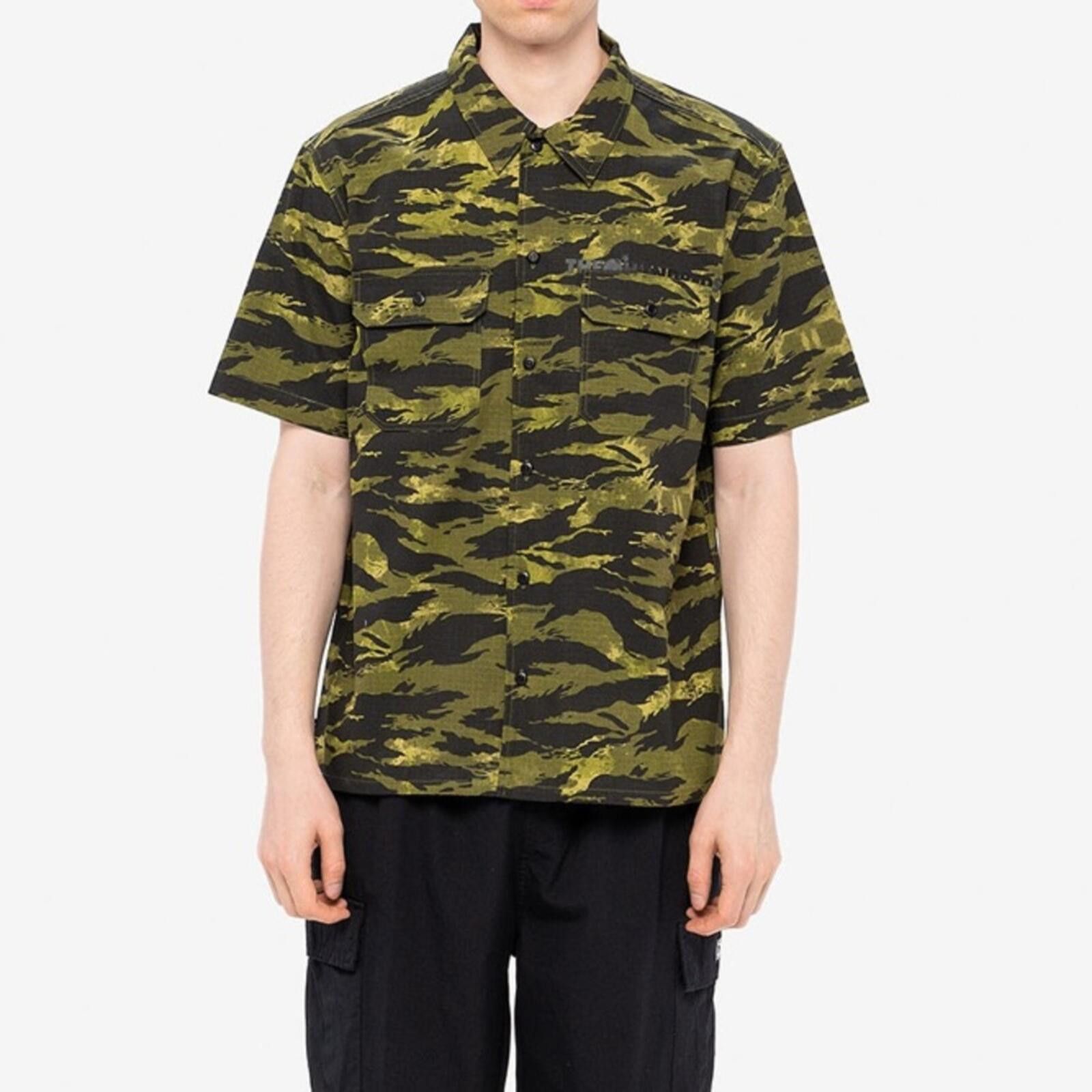 The Hundreds The Hundreds / BDU Camo Button Up Shirt / Green / M Size US M / EU 48-50 / 2 - 11 Thumbnail